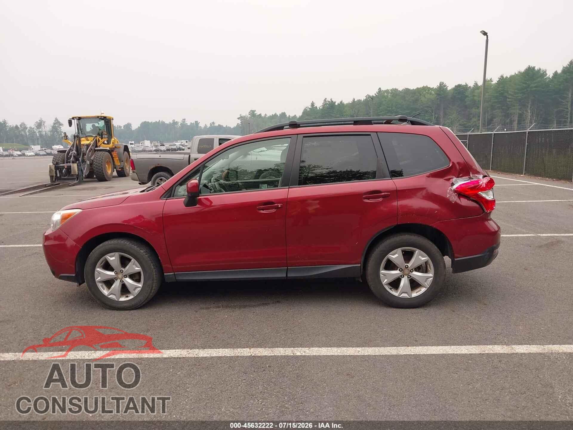 SUBARU FORESTER 2015 - JF2SJADC5FH425614