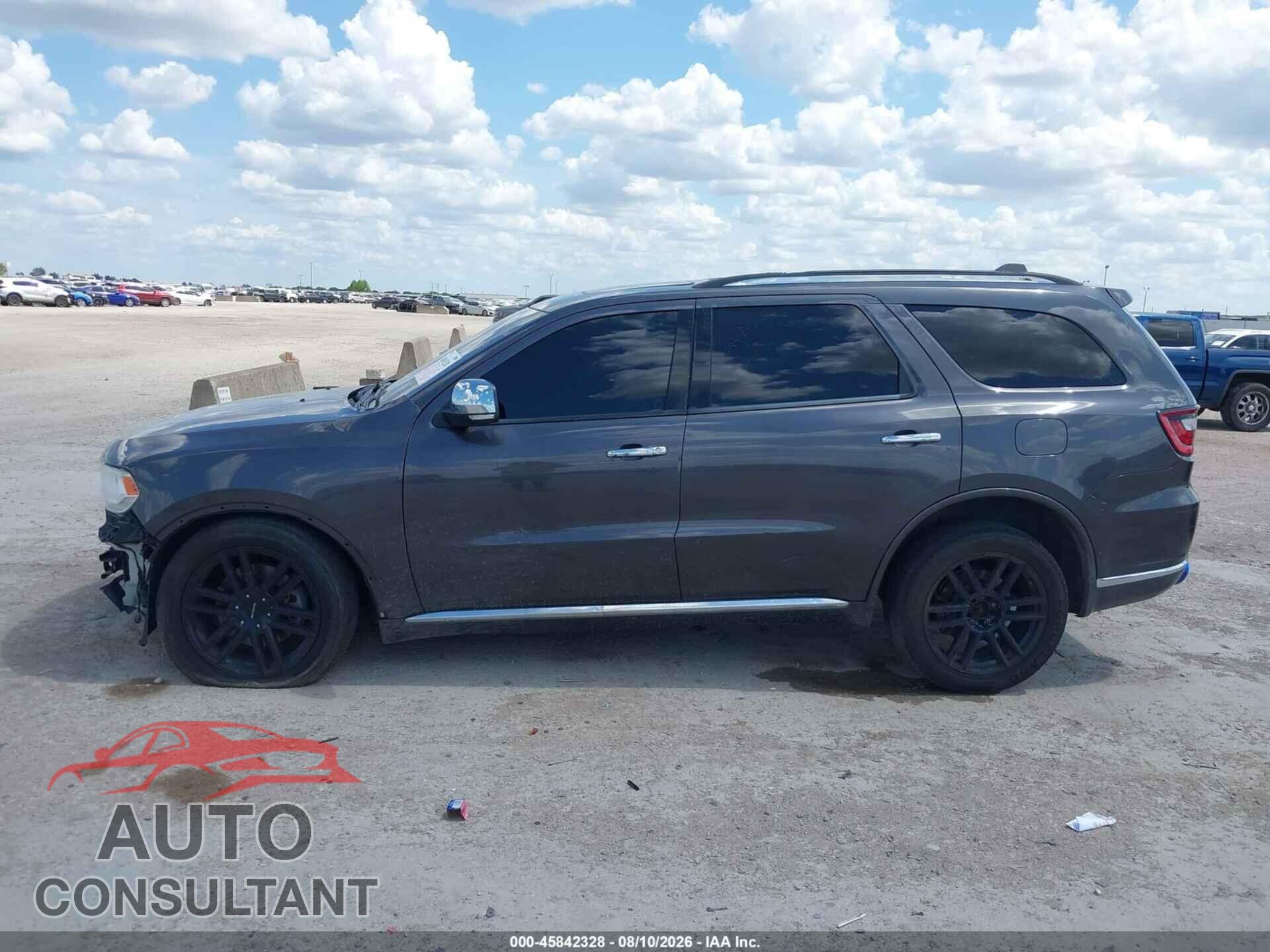 DODGE DURANGO 2017 - 1C4SDJET8HC766624