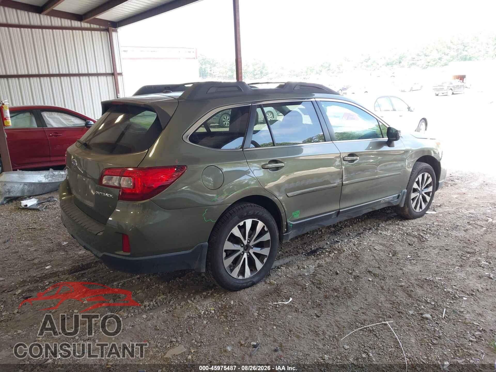 SUBARU OUTBACK 2015 - 4S4BSBNC4F3329854