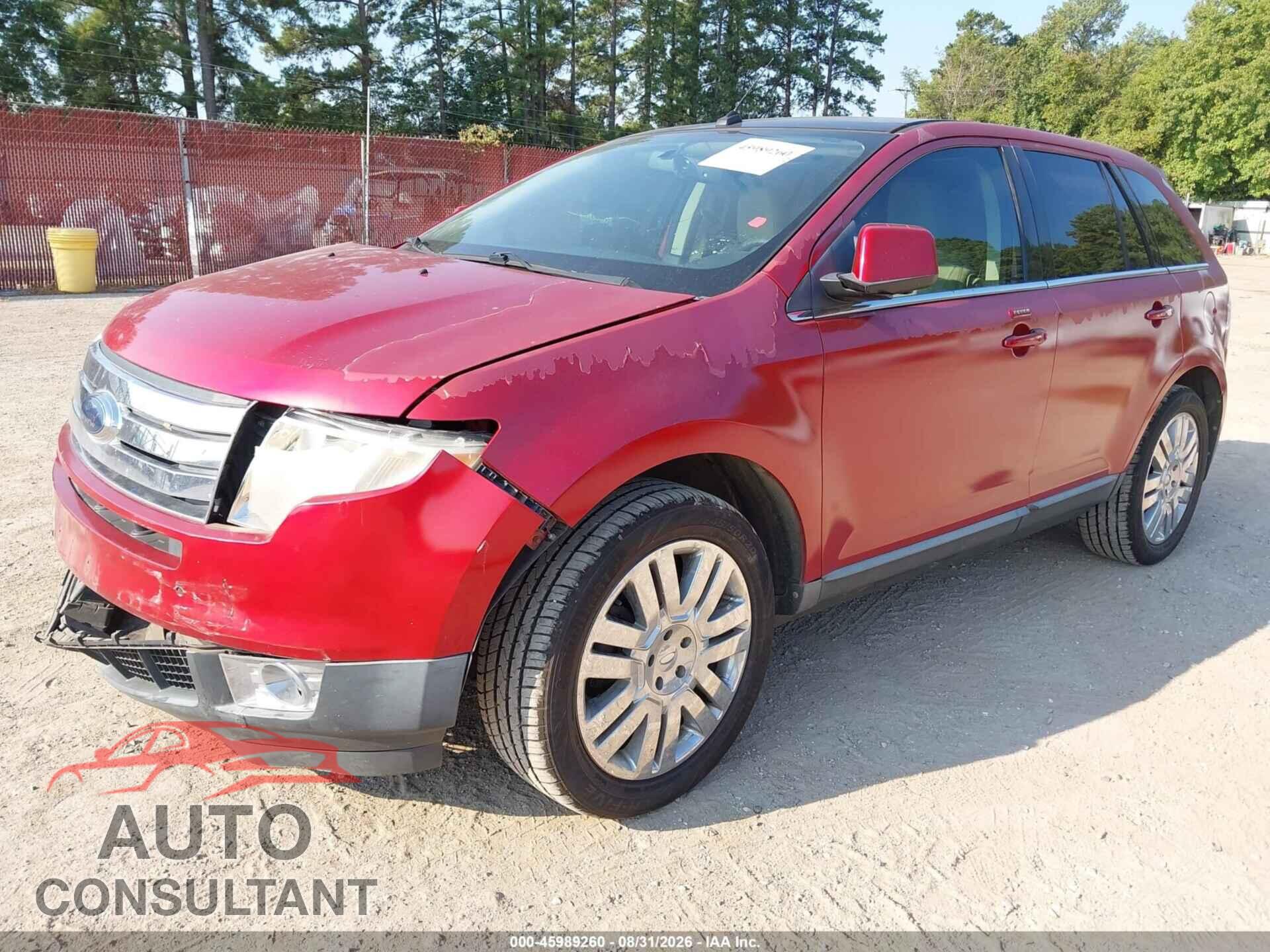 FORD EDGE 2010 - 2FMDK3KCXABA22670