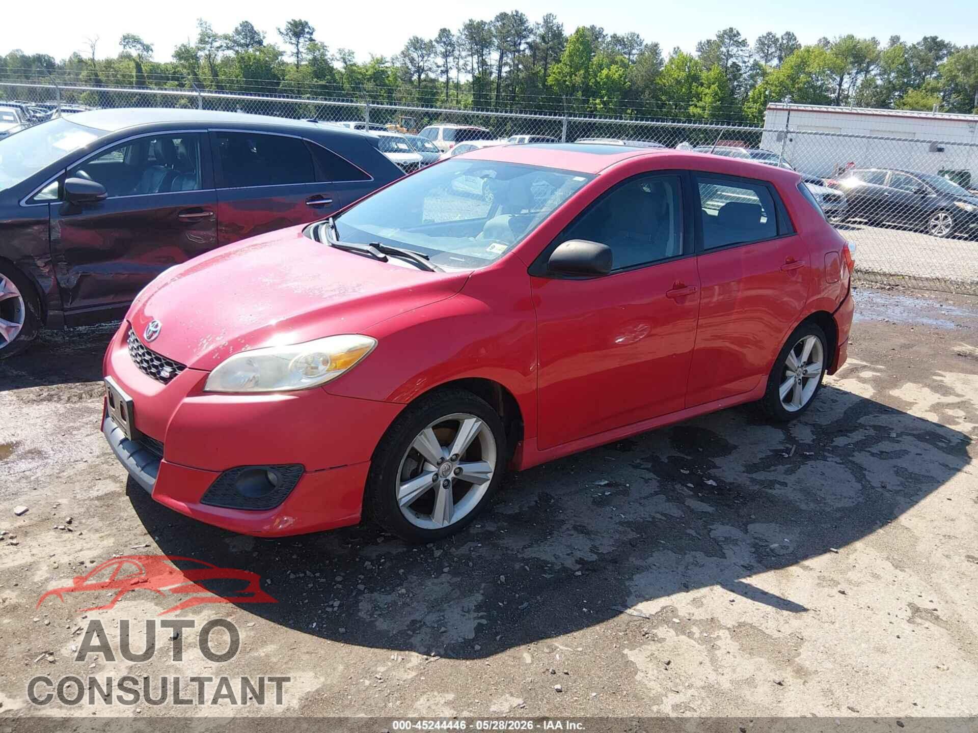TOYOTA MATRIX 2009 - 2T1KE40E39C009033