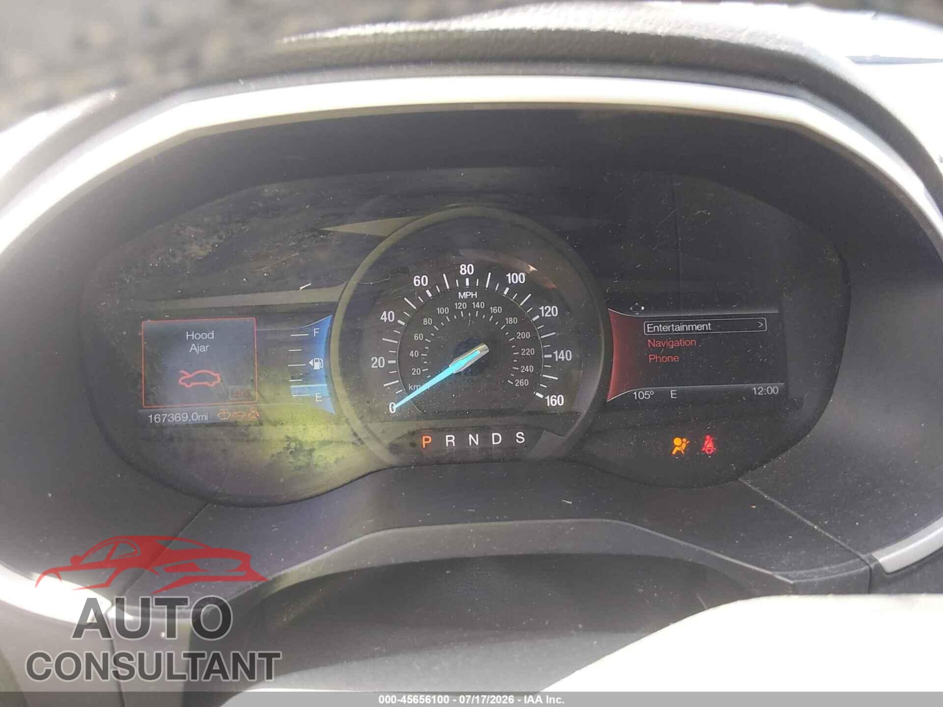 FORD EDGE 2017 - 2FMPK3J85HBB02205