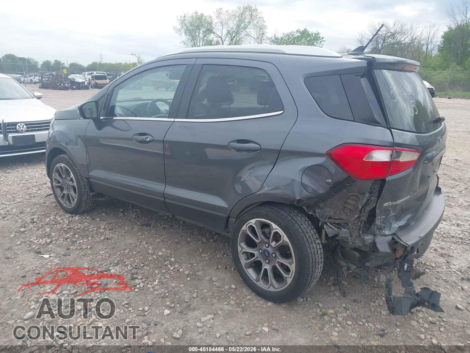 FORD ECOSPORT 2020 - MAJ6S3KL5LC392396