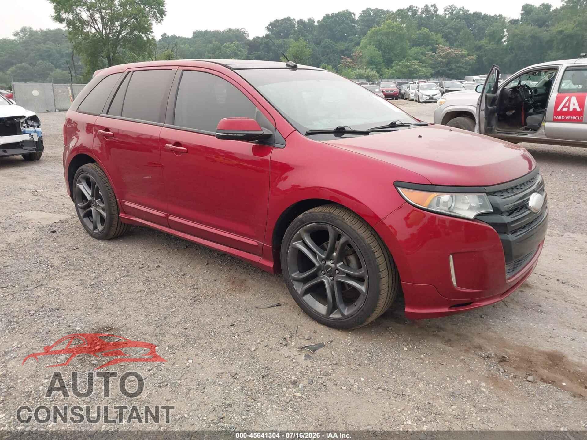FORD EDGE 2013 - 2FMDK4AK4DBC20342