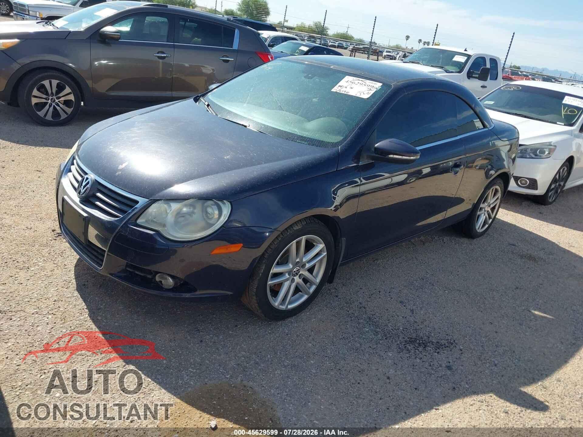 VOLKSWAGEN EOS 2009 - WVWFA71F49V021064