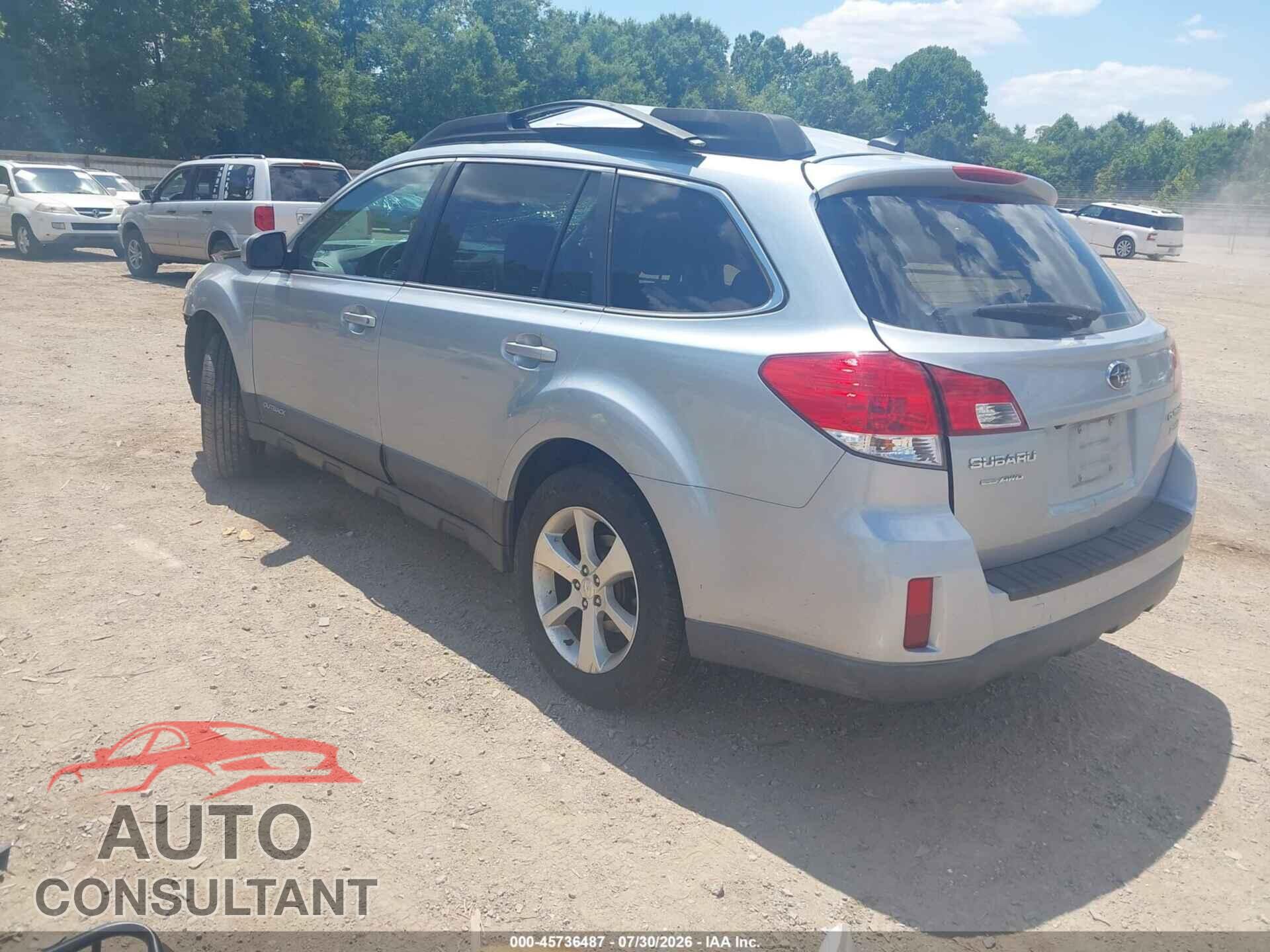 SUBARU OUTBACK 2013 - 4S4BRBKC4D3322111
