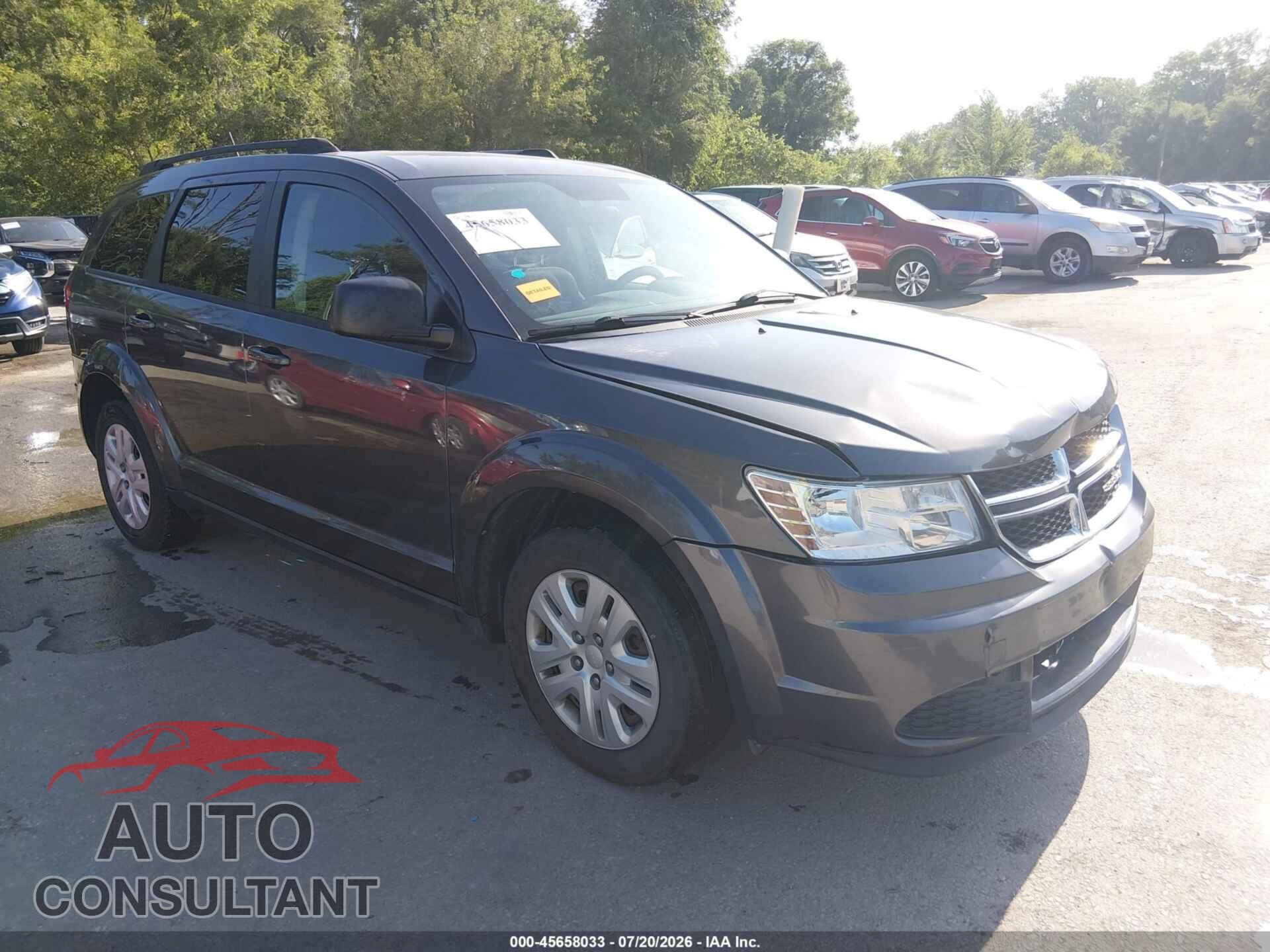 DODGE JOURNEY 2017 - 3C4PDCAB1HT653553