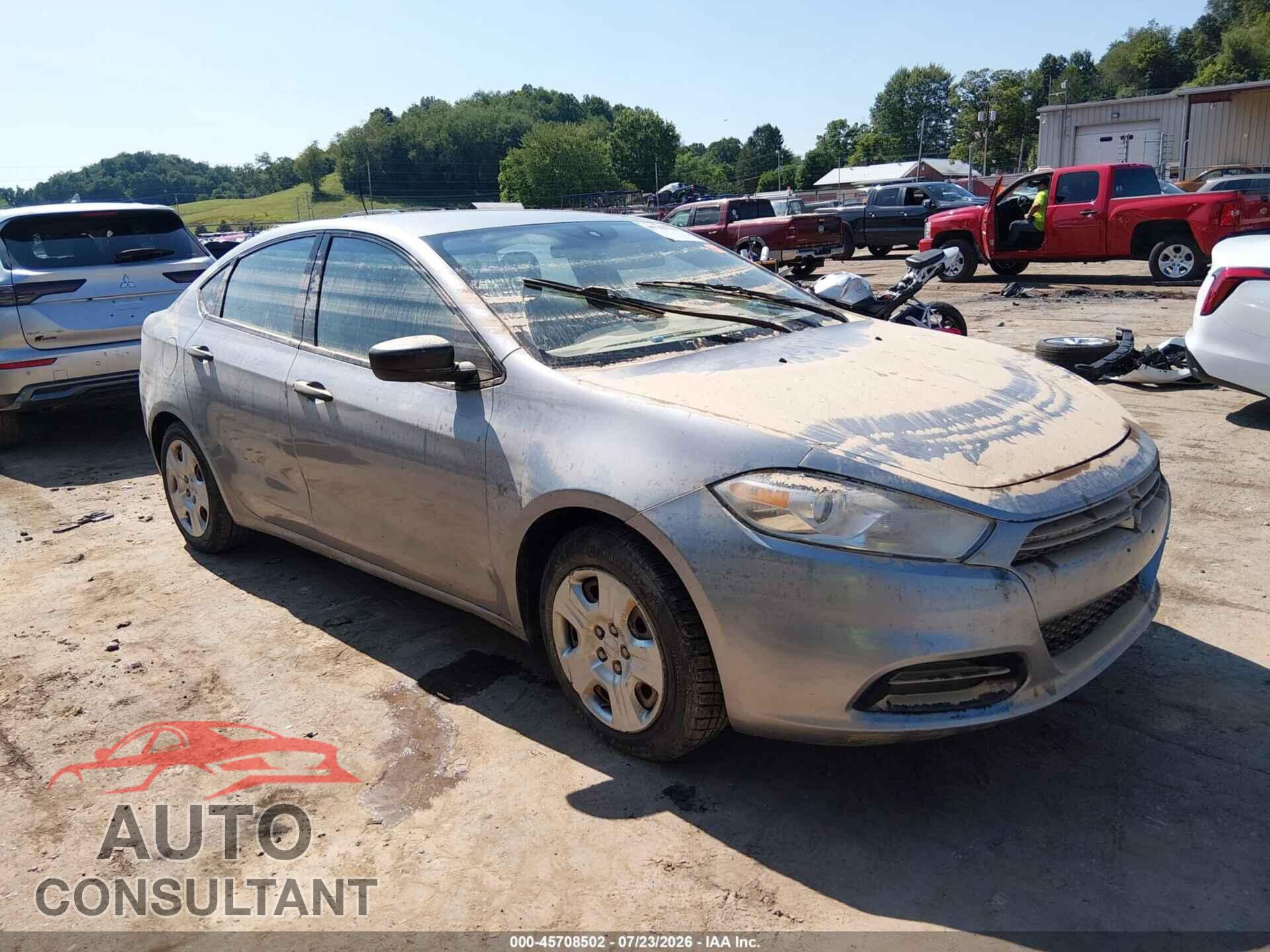 DODGE DART 2014 - 1C3CDFAA7ED916657