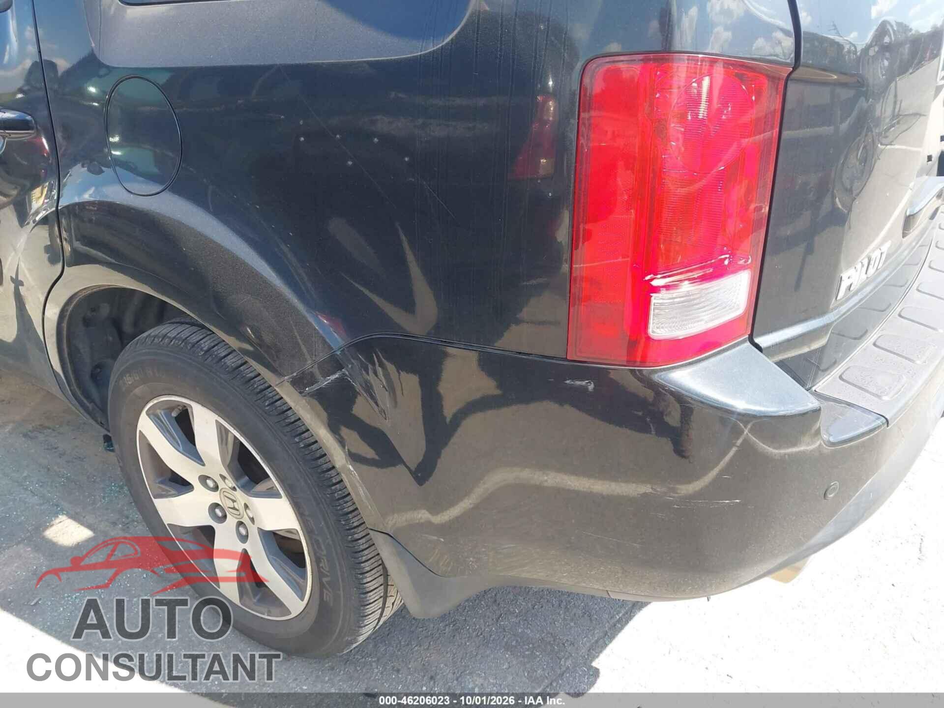HONDA PILOT 2013 - 5FNYF3H92DB007142