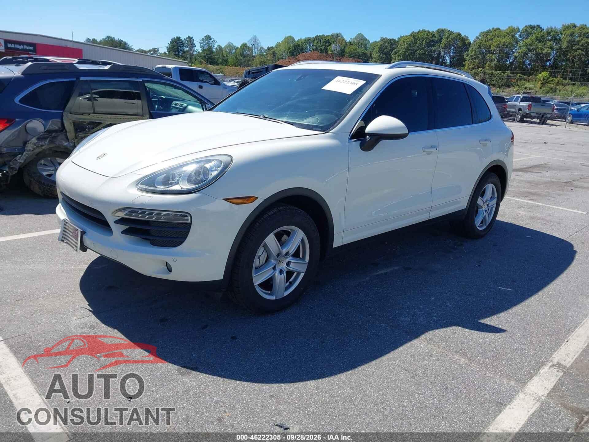 PORSCHE CAYENNE 2012 - WP1AB2A23CLA40438
