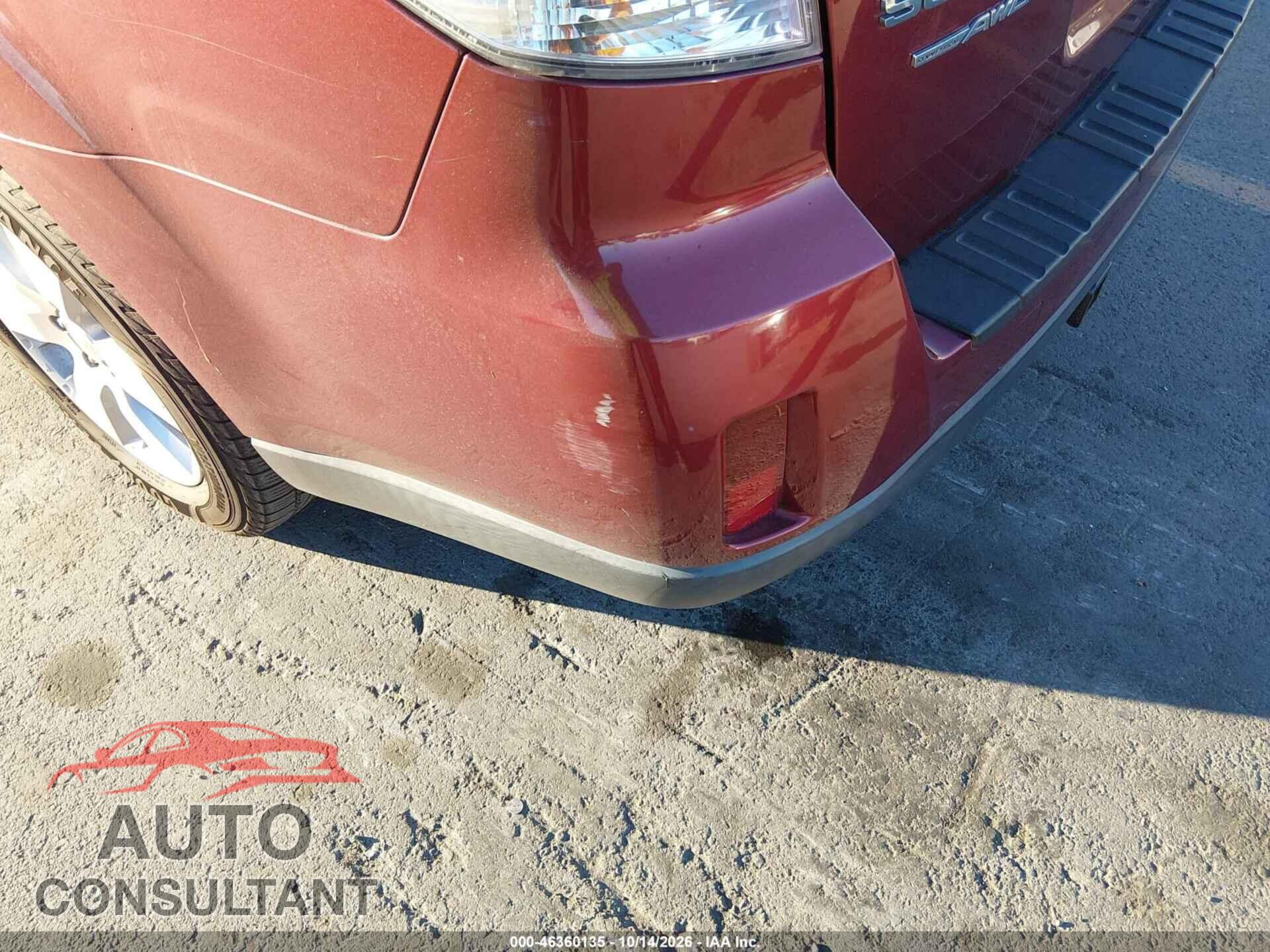 SUBARU OUTBACK 2012 - 4S4BRBCC5C3228283
