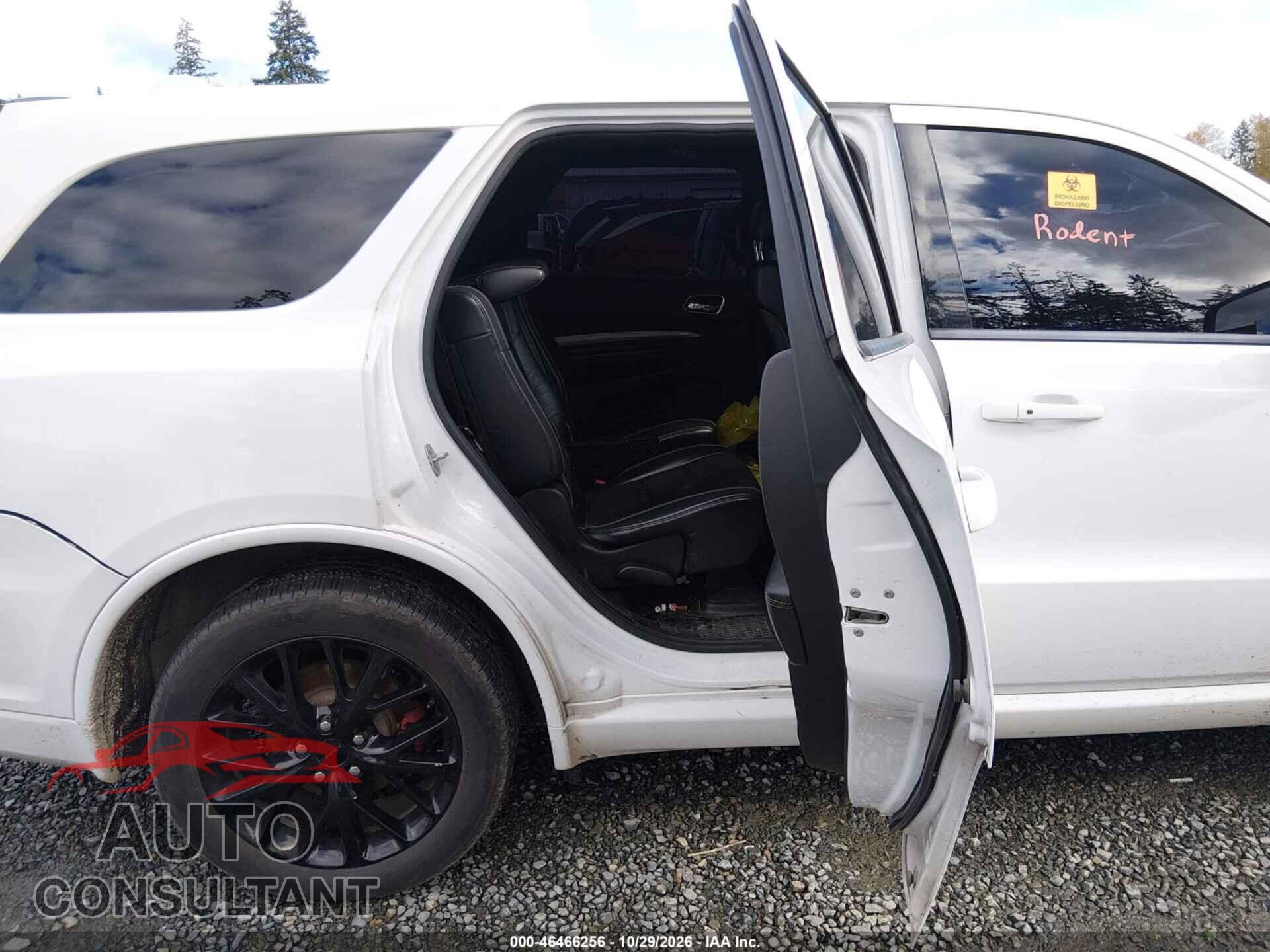 DODGE DURANGO 2015 - 1C4RDJAG4FC874209