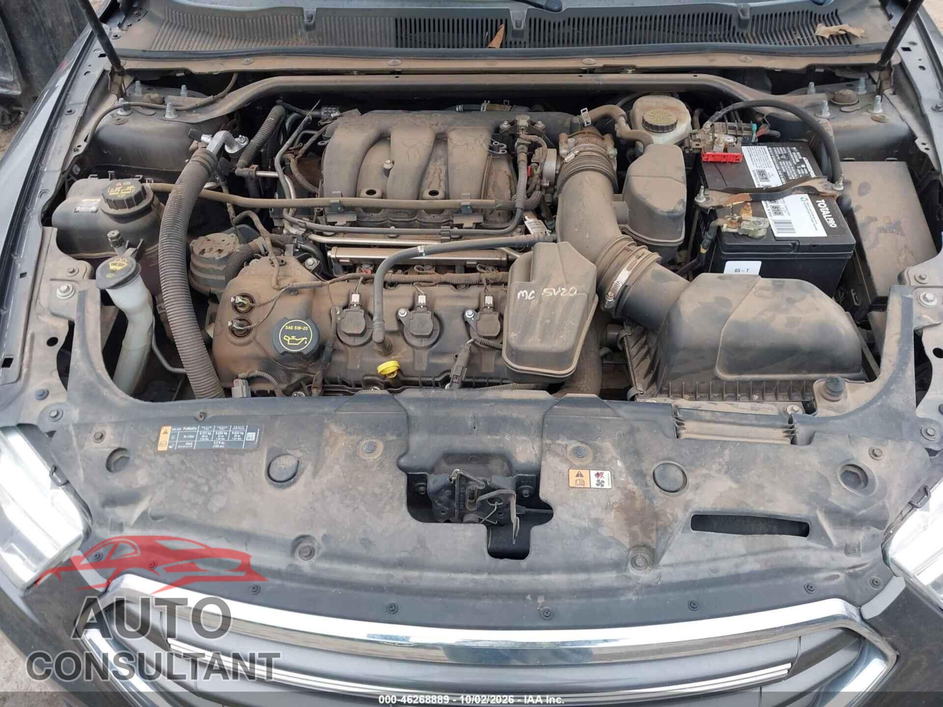 FORD TAURUS 2017 - 1FAHP2F80HG104424