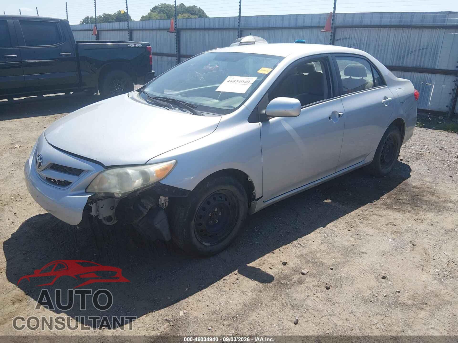 TOYOTA COROLLA 2011 - 2T1BU4EEXBC585218