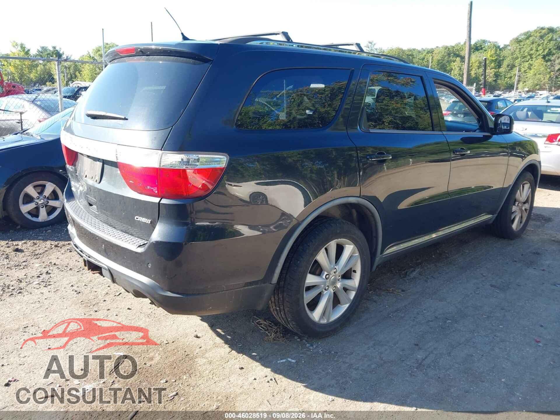 DODGE DURANGO 2012 - 1C4RDJDGXCC163573