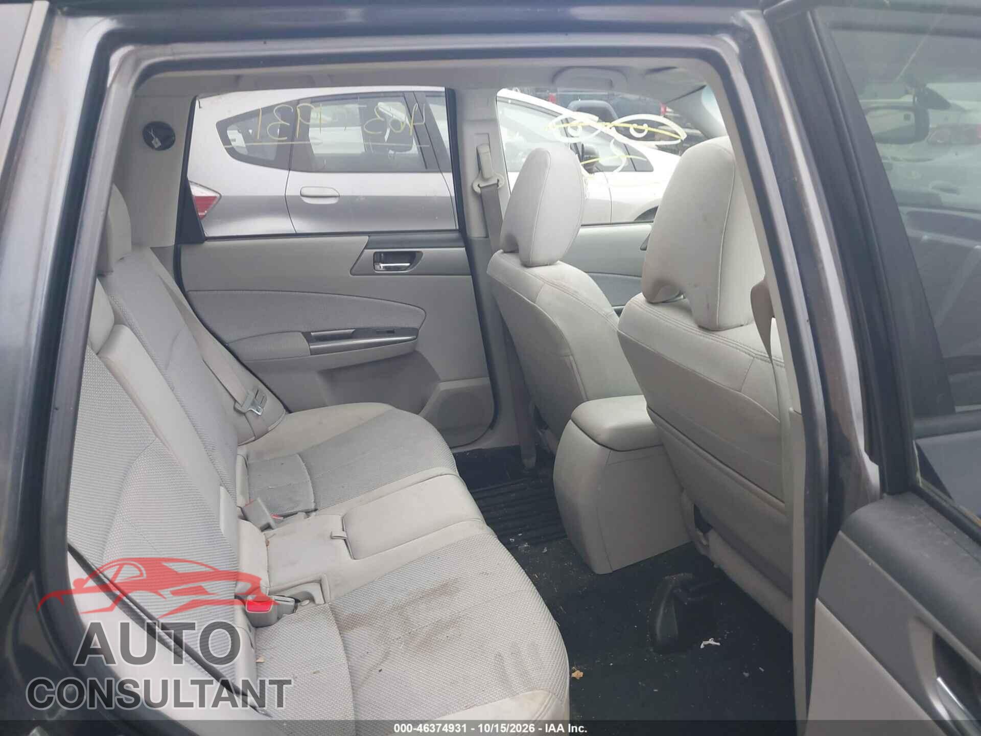 SUBARU FORESTER 2012 - JF2SHBDC8CH423613