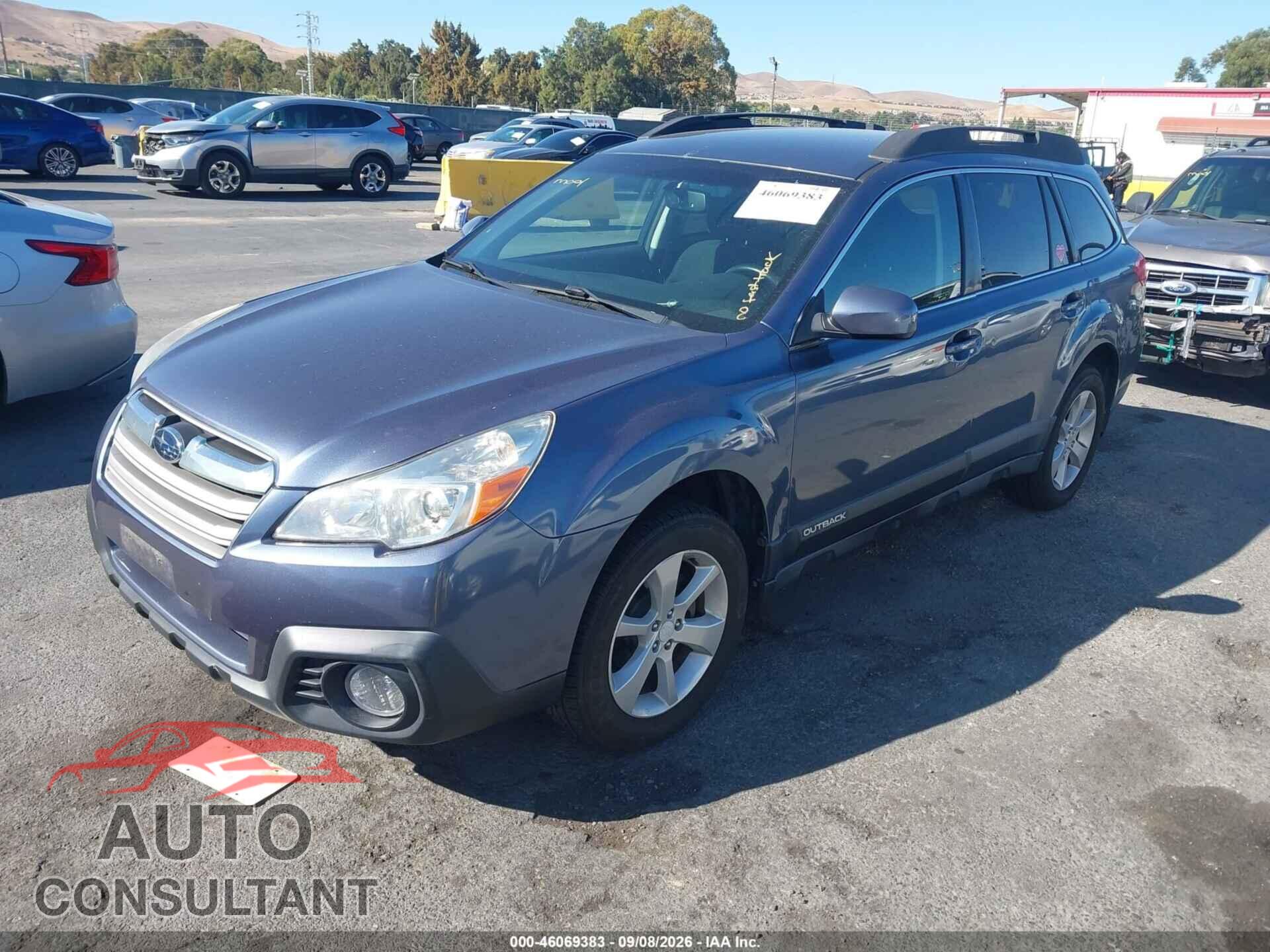 SUBARU OUTBACK 2013 - 4S4BRBCC0D3308799