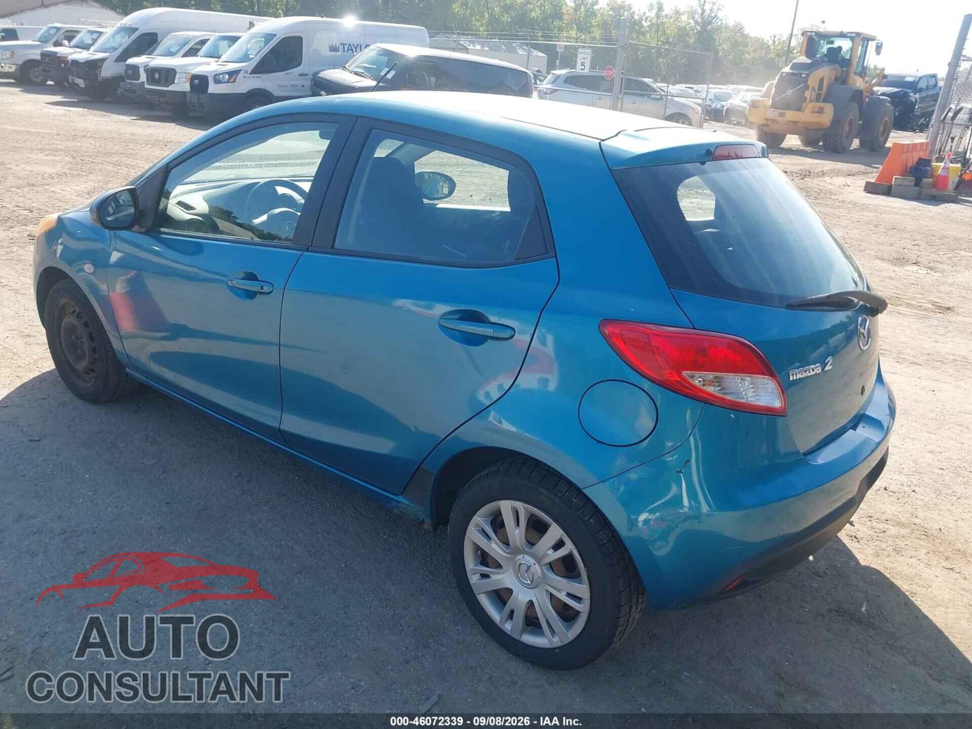 MAZDA MAZDA2 2011 - JM1DE1HZ4B0110547