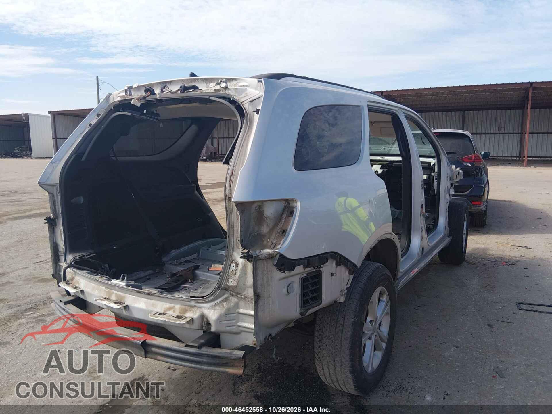 DODGE DURANGO 2011 - 1D4RD4GG1BC730512