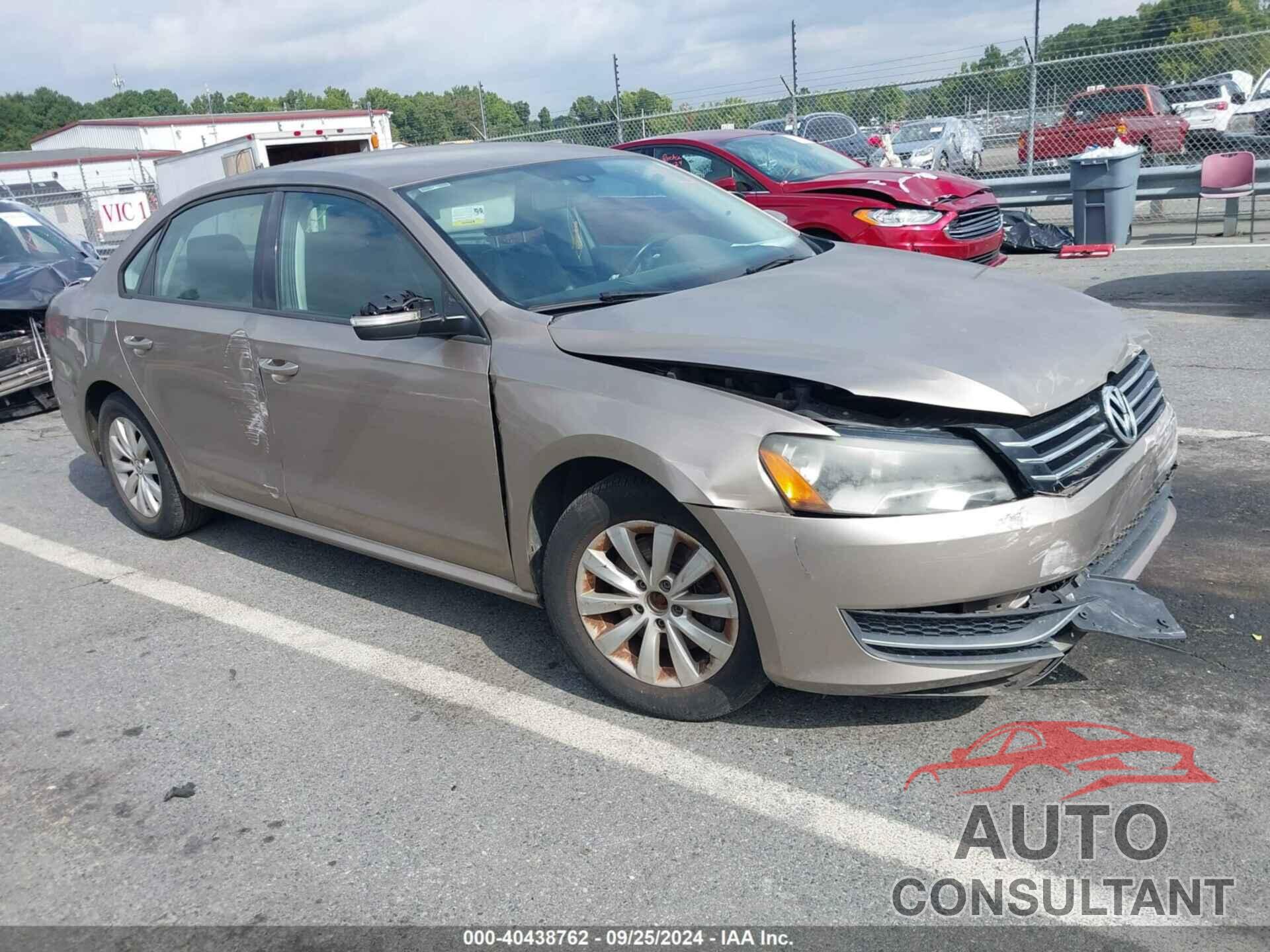 VOLKSWAGEN PASSAT 2015 - 1VWAT7A33FC032779