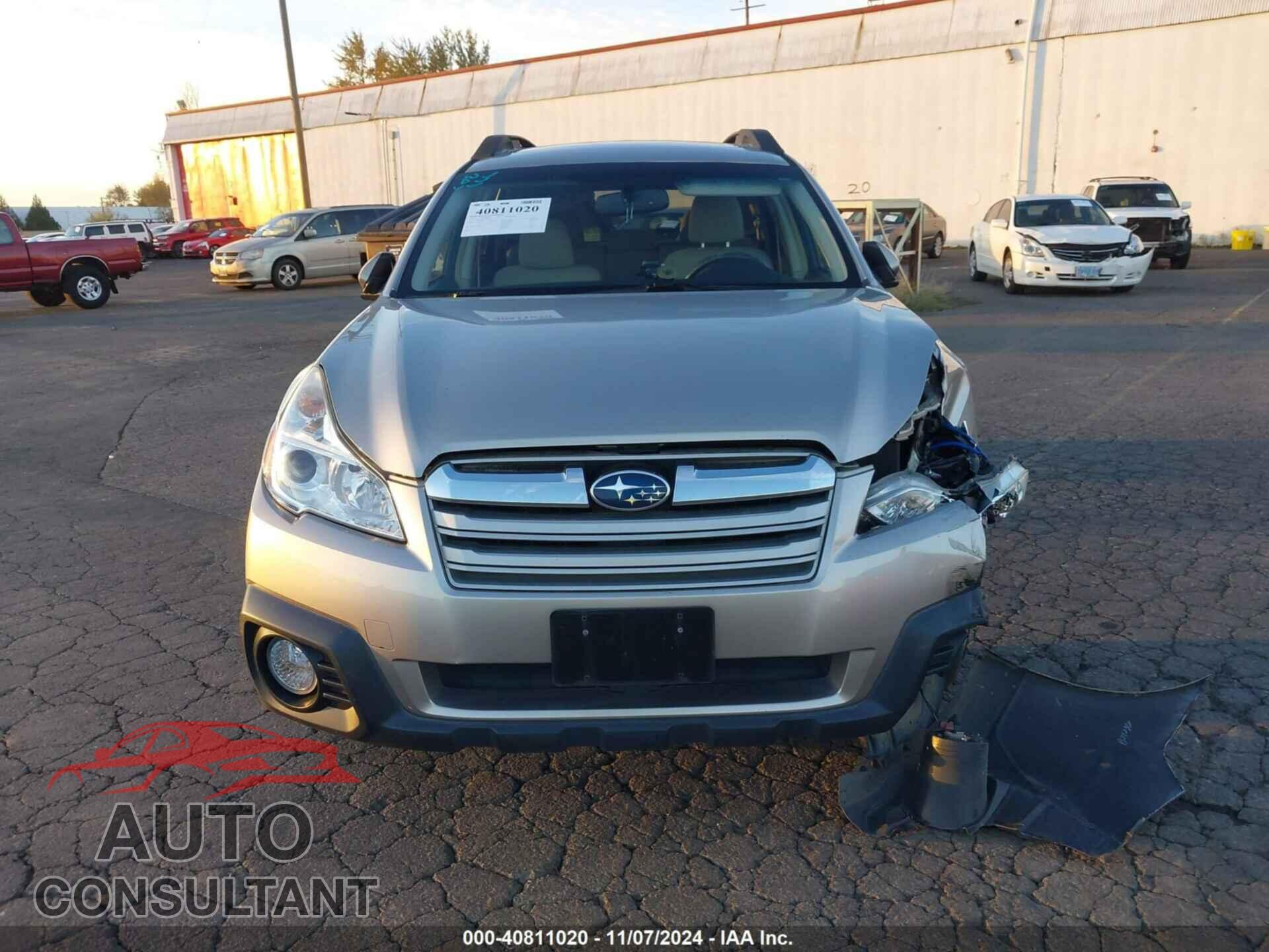 SUBARU OUTBACK 2014 - 4S4BRBDC8E3225377