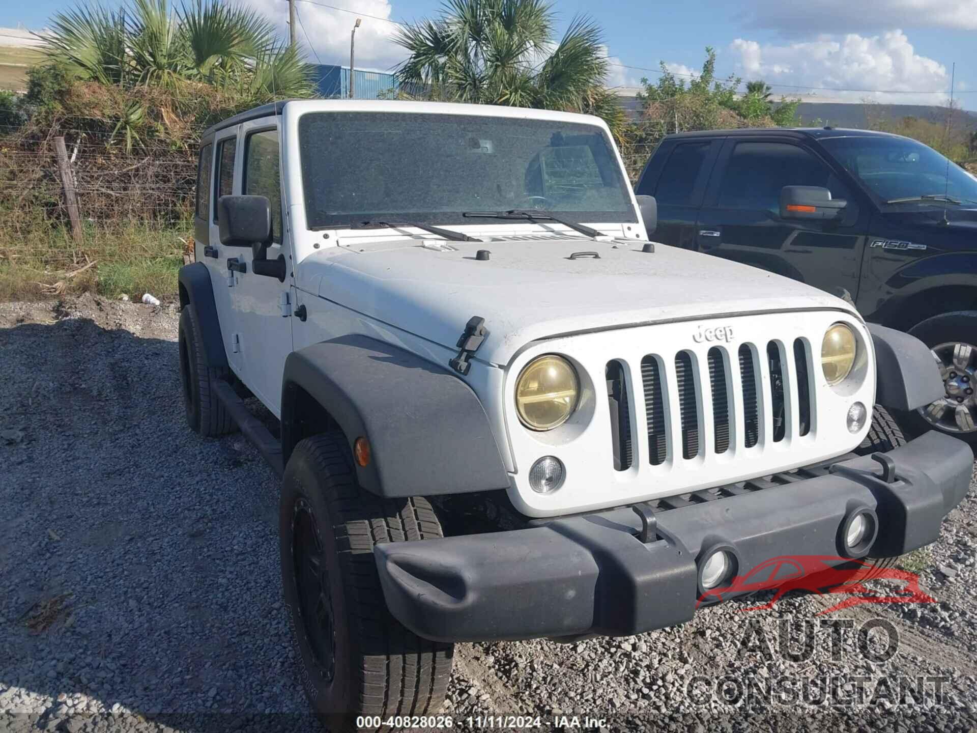 JEEP WRANGLER UNLIMITED 2017 - 1C4BJWDG2HL562315