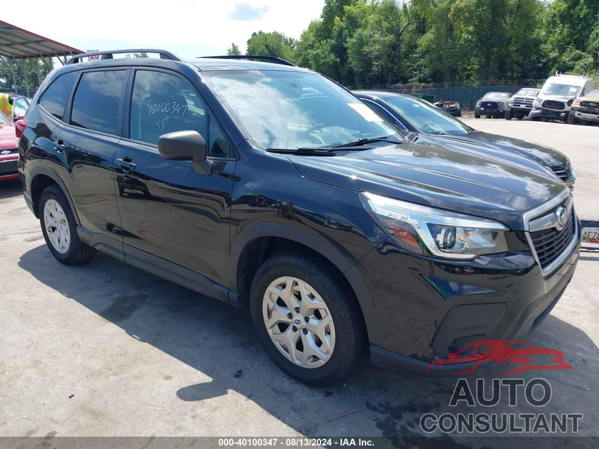 SUBARU FORESTER 2019 - JF2SKACC8KH483824