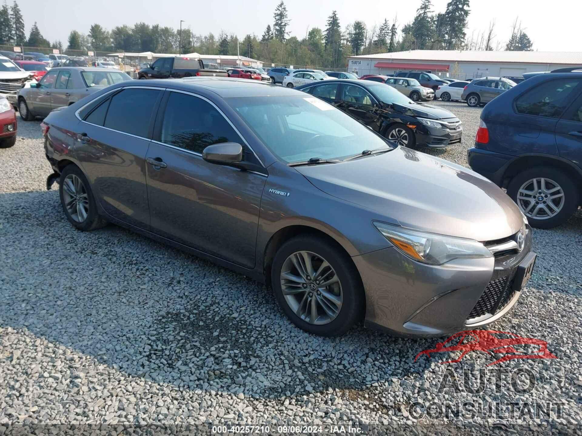 TOYOTA CAMRY HYBRID 2016 - 4T1BD1FK3GU185302