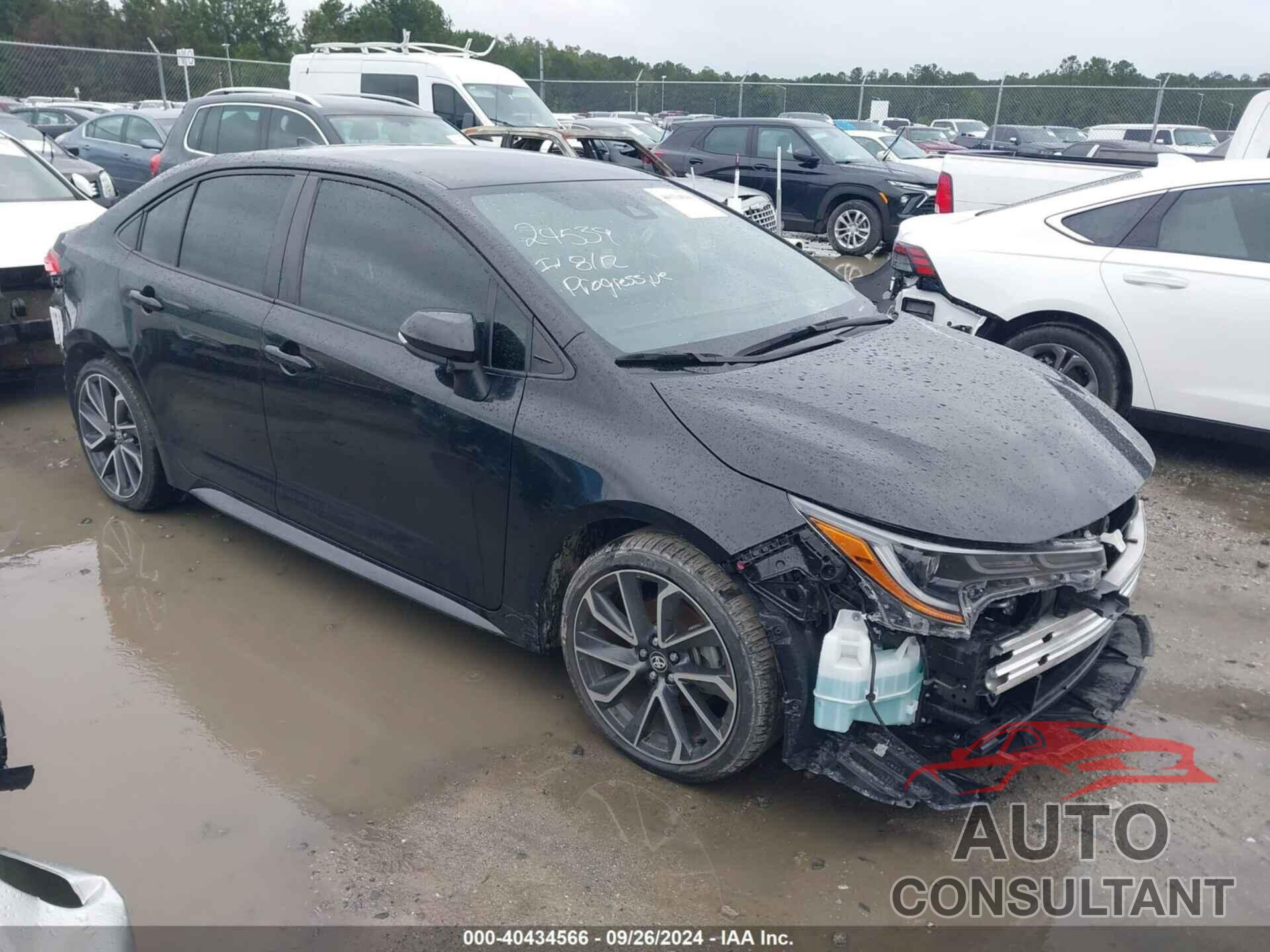 TOYOTA COROLLA 2022 - JTDS4MCE6NJ093118