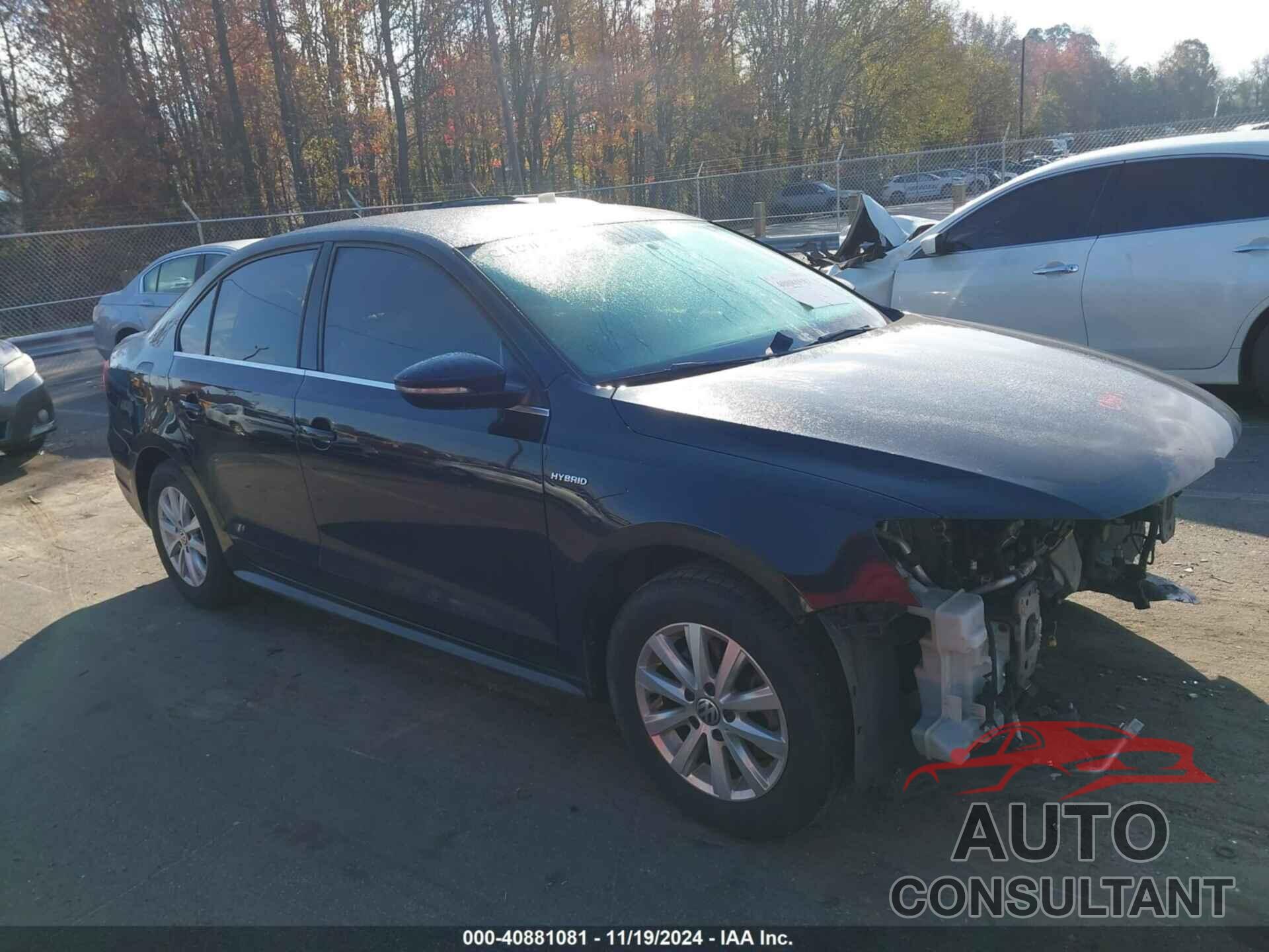 VOLKSWAGEN JETTA HYBRID 2014 - 3VW637AJ2EM233218