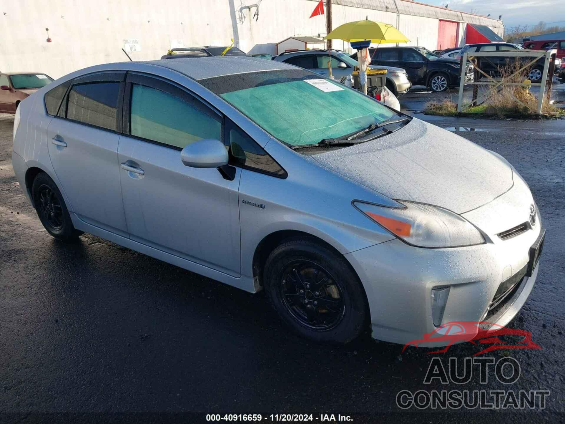 TOYOTA PRIUS 2013 - JTDKN3DU5D5538453