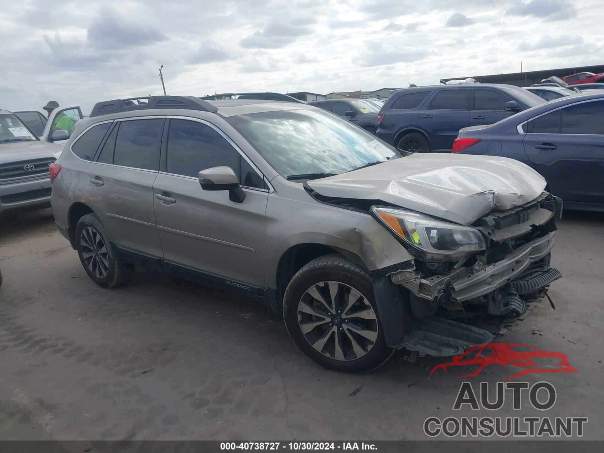 SUBARU OUTBACK 2016 - 4S4BSBNC3G3264660