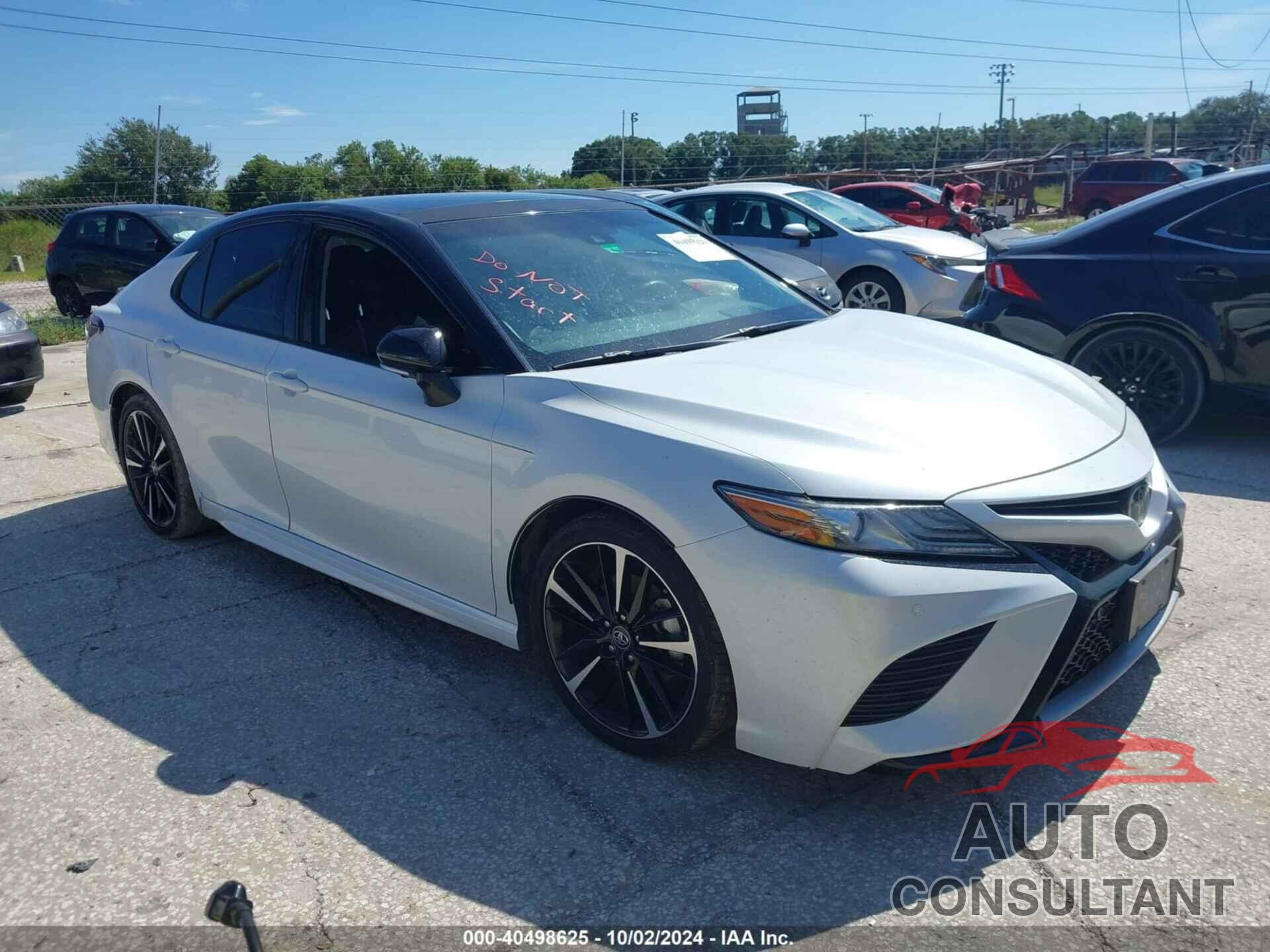 TOYOTA CAMRY 2018 - 4T1BZ1HK7JU019645