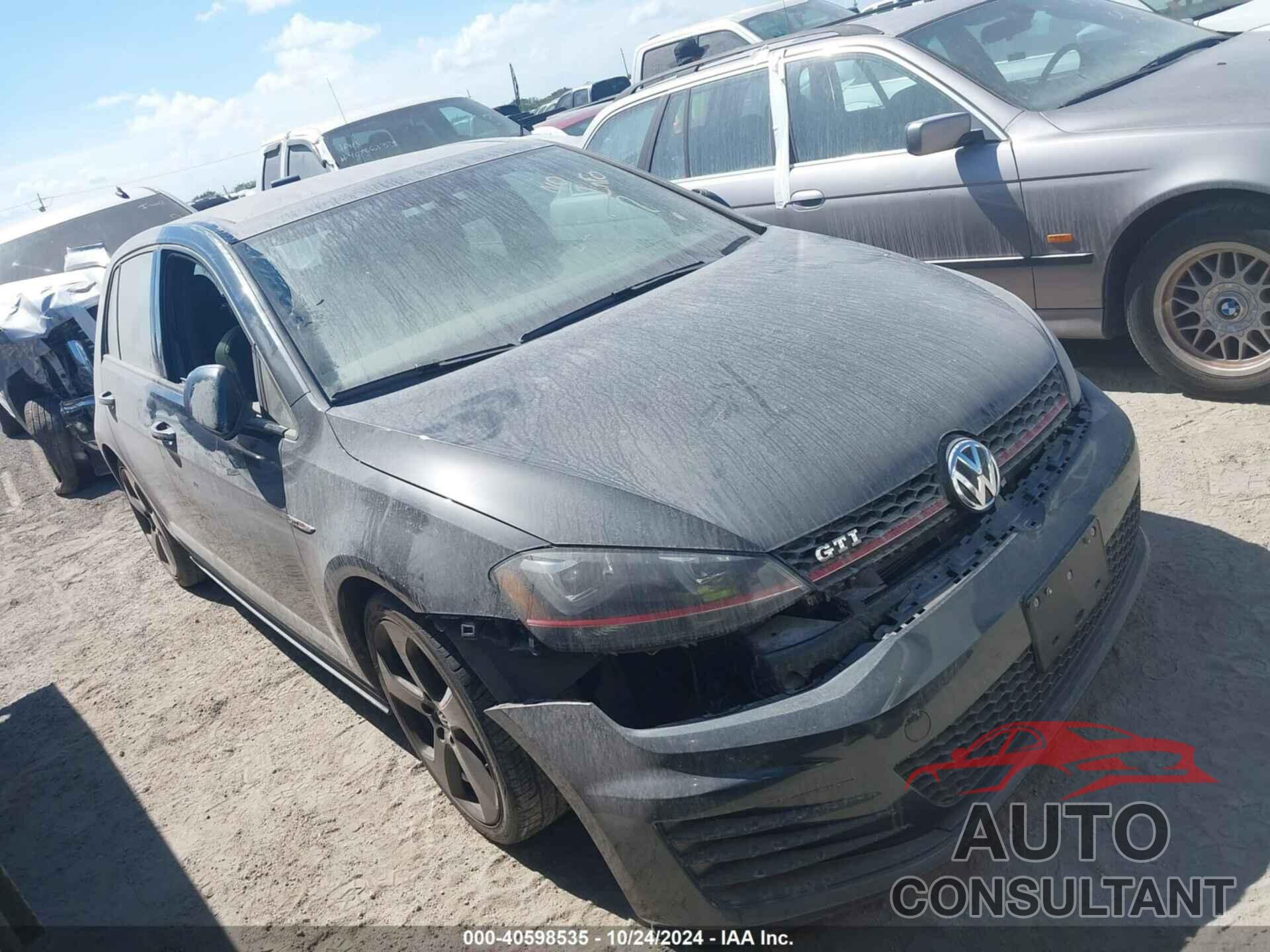 VOLKSWAGEN GOLF GTI 2015 - 3VW5T7AU4FM029463