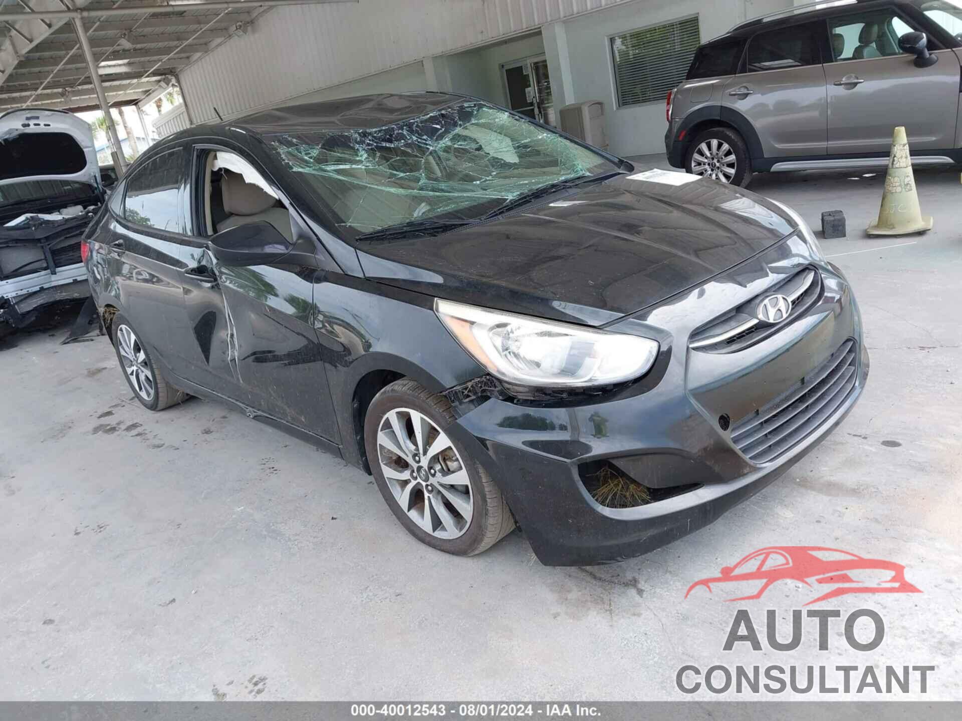 HYUNDAI ACCENT 2017 - KMHCT4AE9HU282788