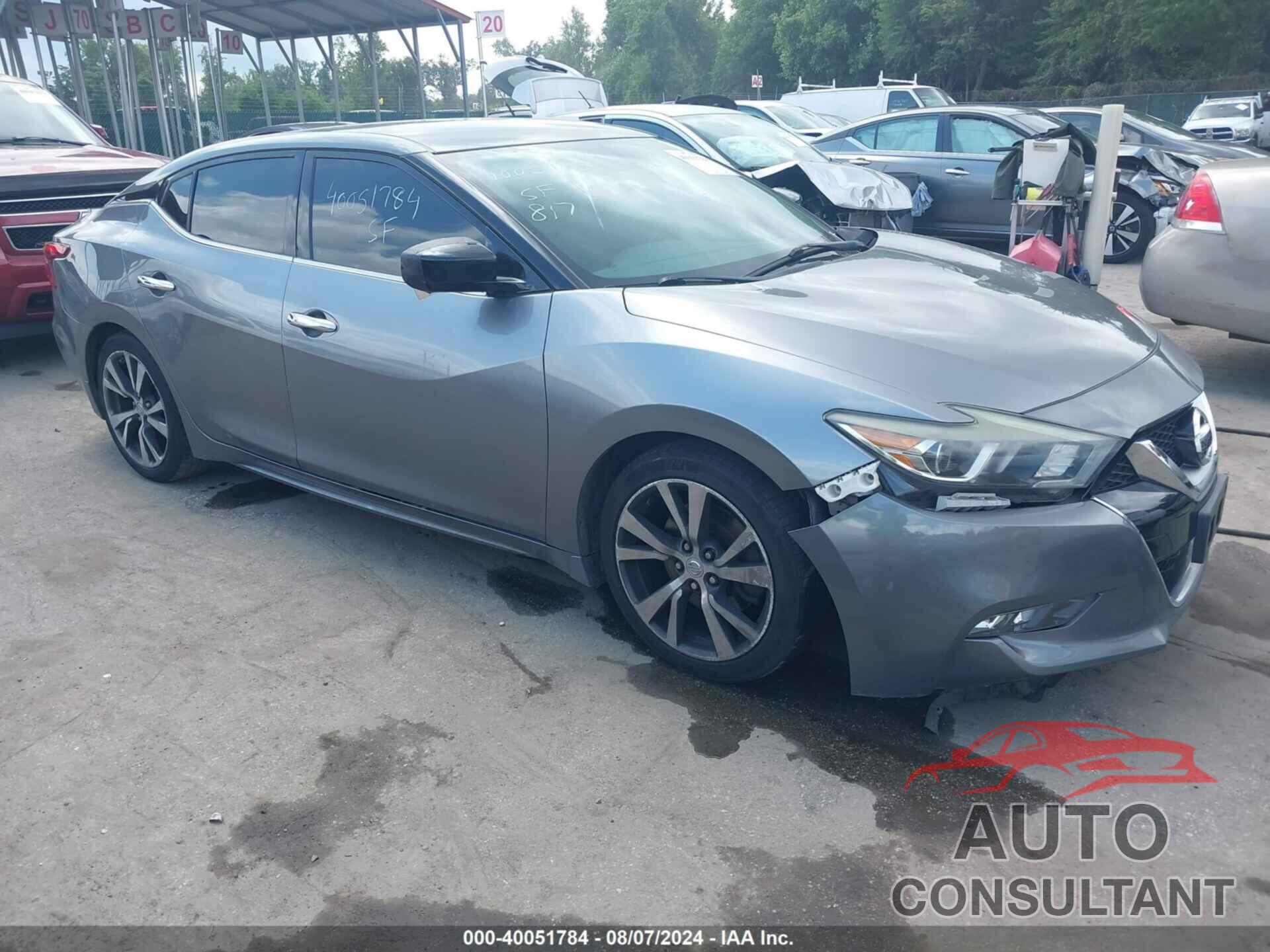 NISSAN MAXIMA 2016 - 1N4AA6AP5GC429049