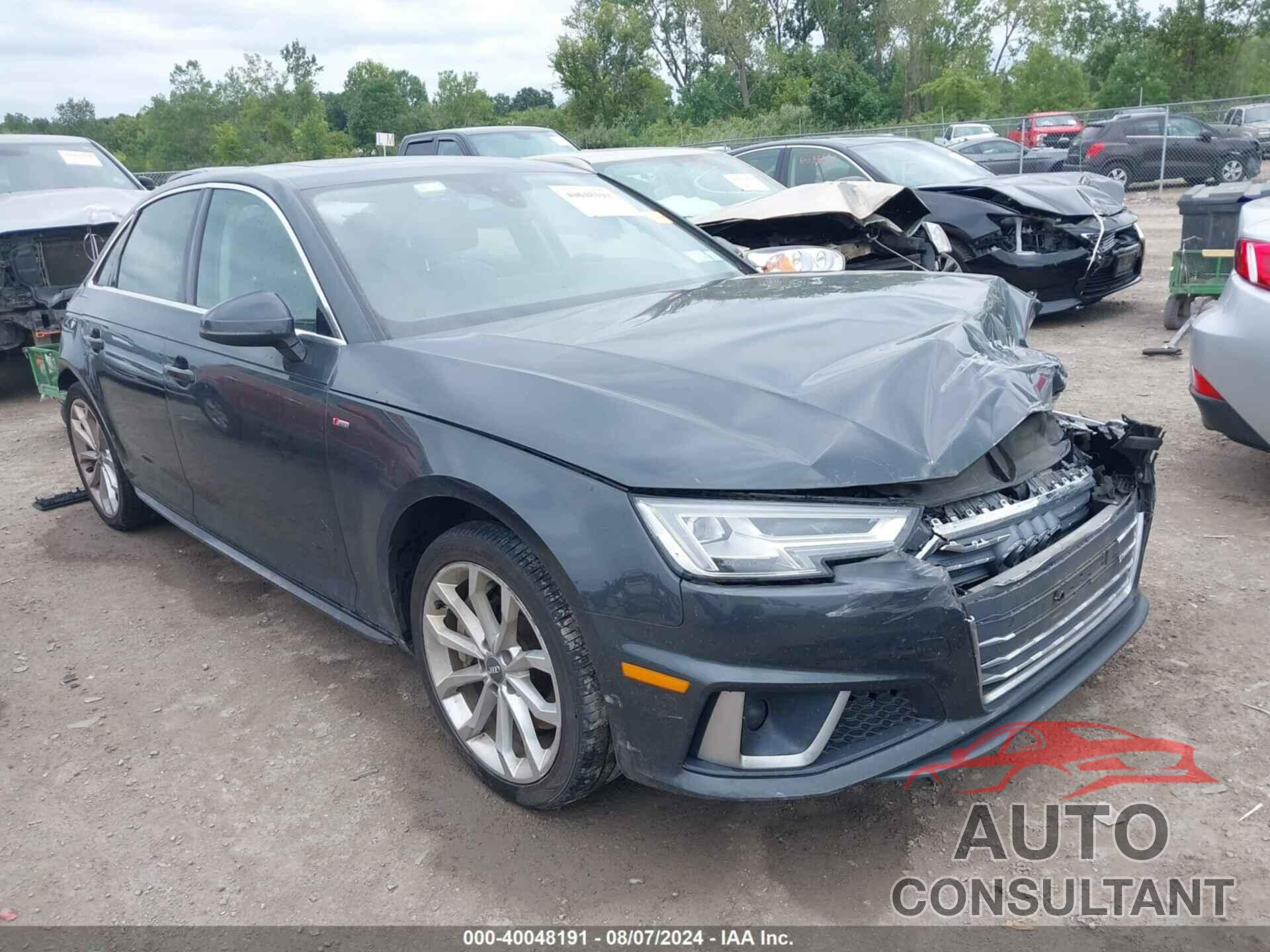 AUDI A4 2019 - WAUENAF41KN008134