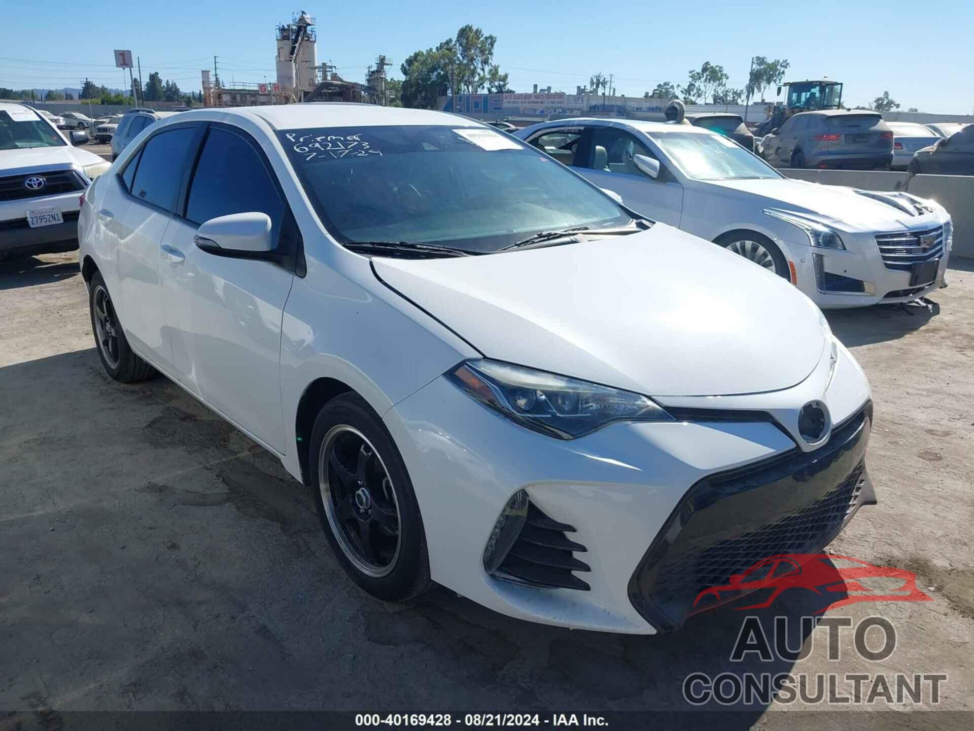 TOYOTA COROLLA 2017 - 5YFBURHEXHP692173