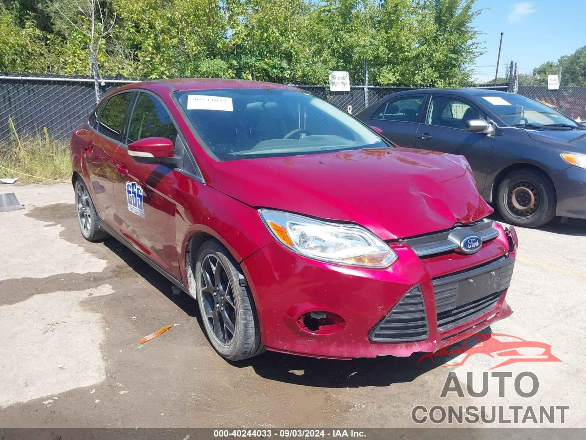 FORD FOCUS 2013 - 1FADP3F22DL131707