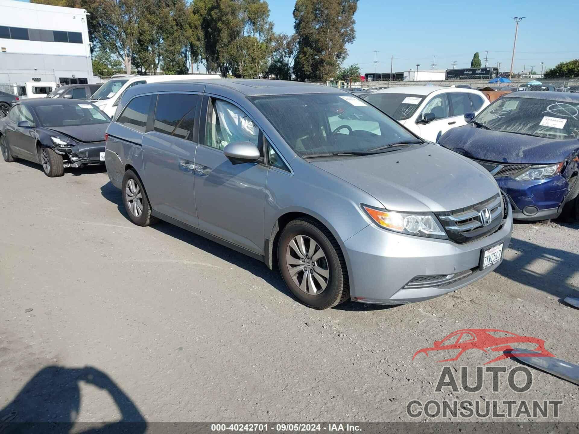 HONDA ODYSSEY 2017 - 5FNRL5H69HB012696