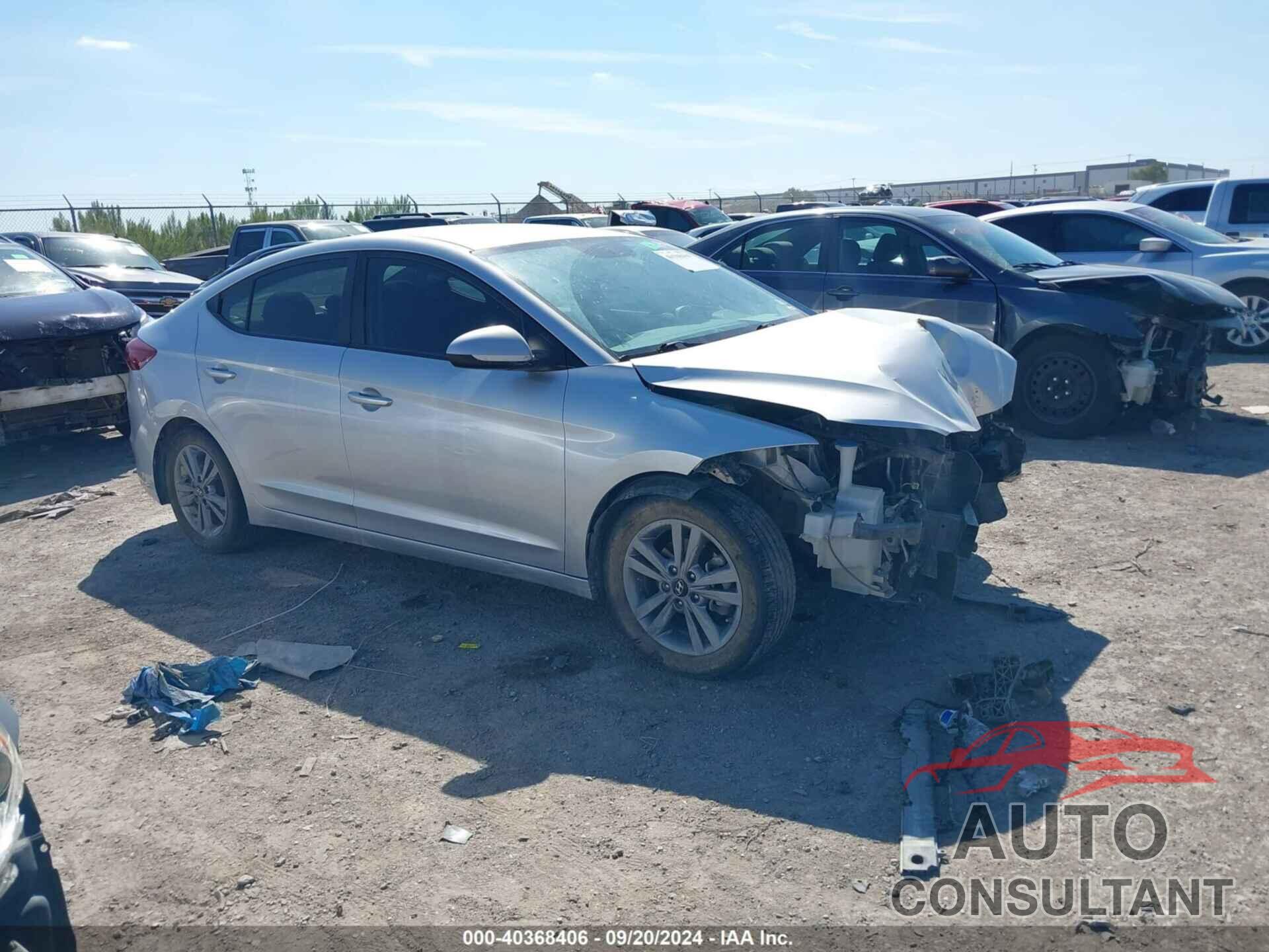 HYUNDAI ELANTRA 2018 - KMHD84LF5JU679111