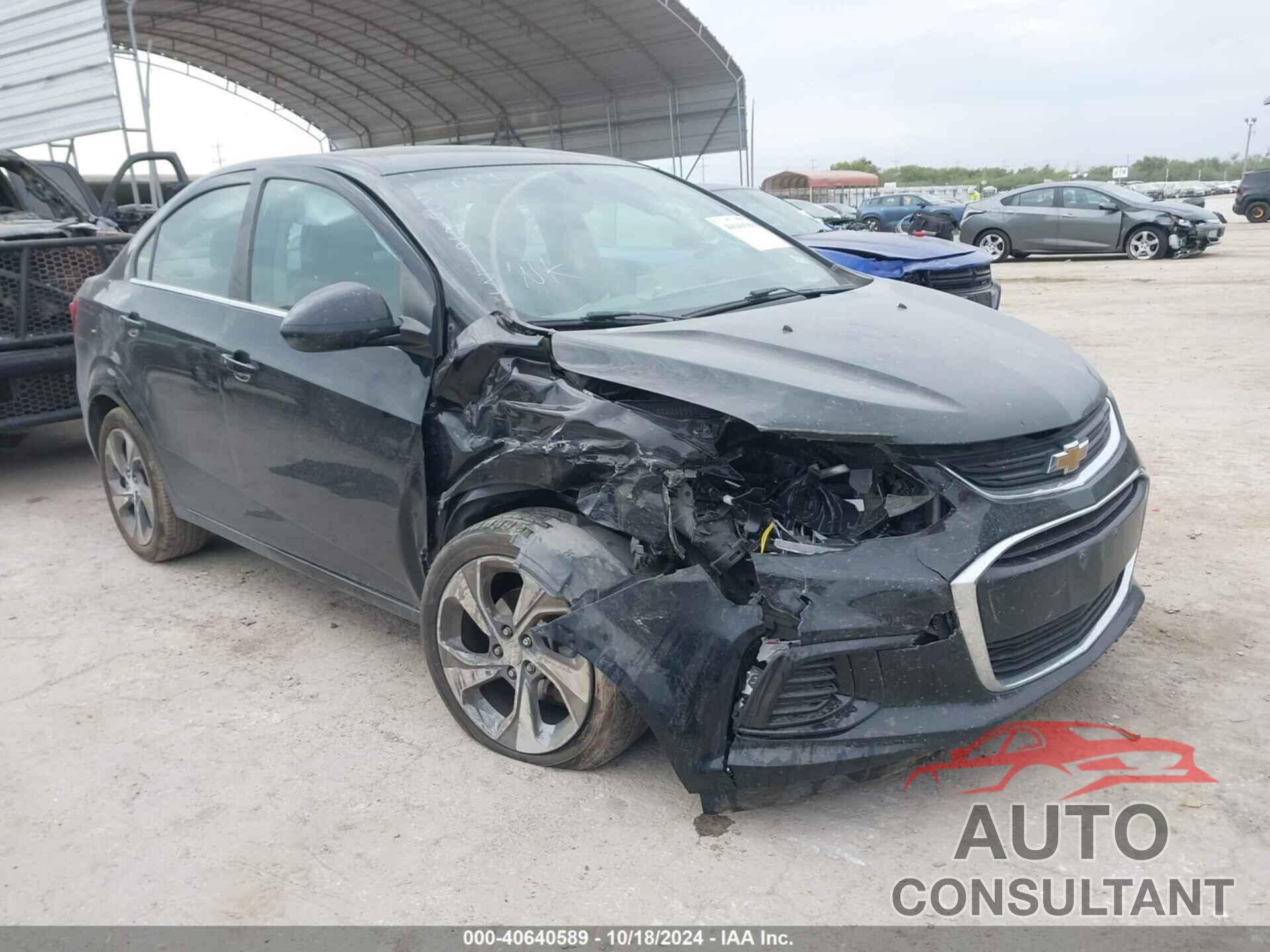 CHEVROLET SONIC 2019 - 1G1JF5SB1K4124829