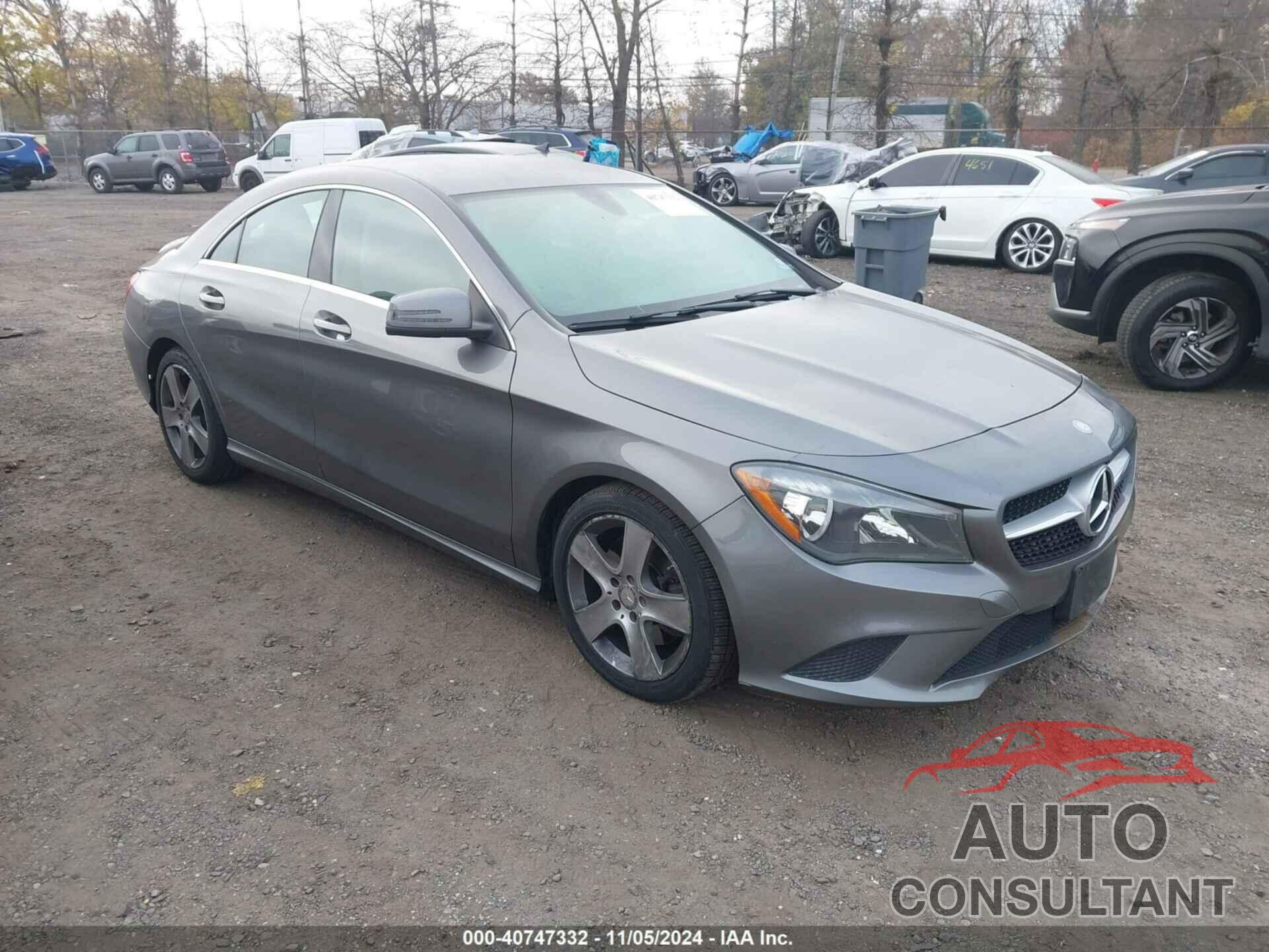 MERCEDES-BENZ CLA 250 2015 - WDDSJ4GBXFN186040