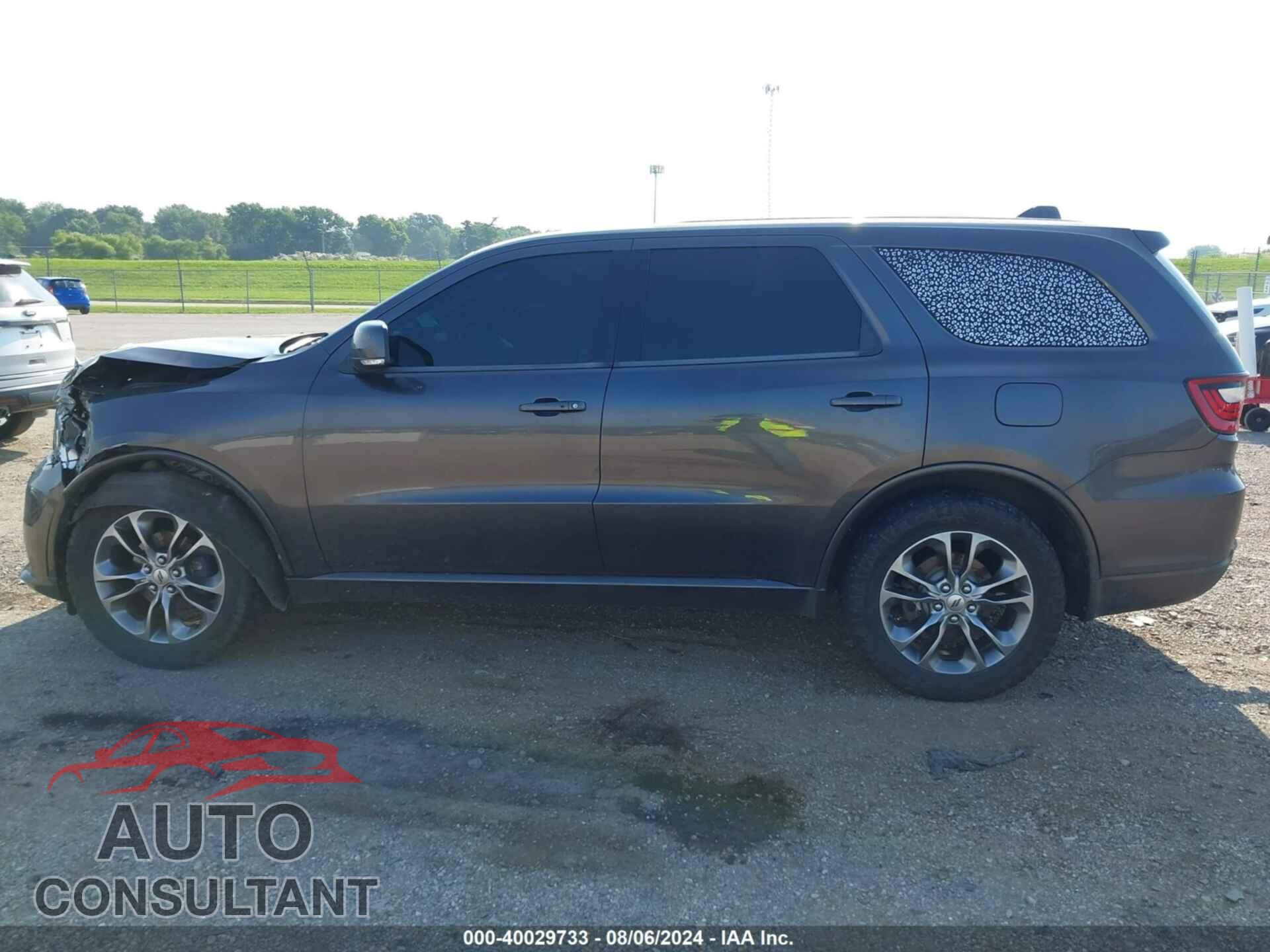 DODGE DURANGO 2019 - 1C4RDJDG0KC550406