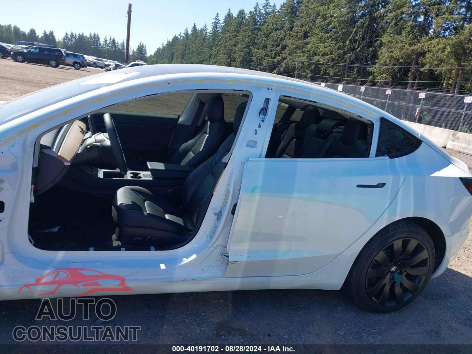 TESLA MODEL 3 2021 - 5YJ3E1EA9MF870827