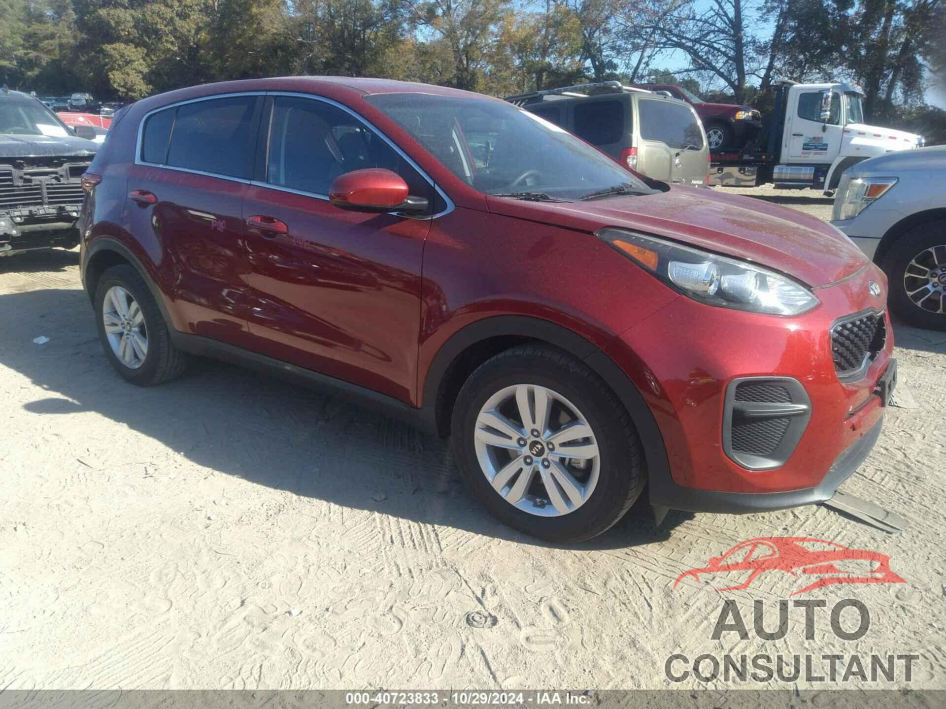 KIA SPORTAGE 2017 - KNDPM3AC4H7121758