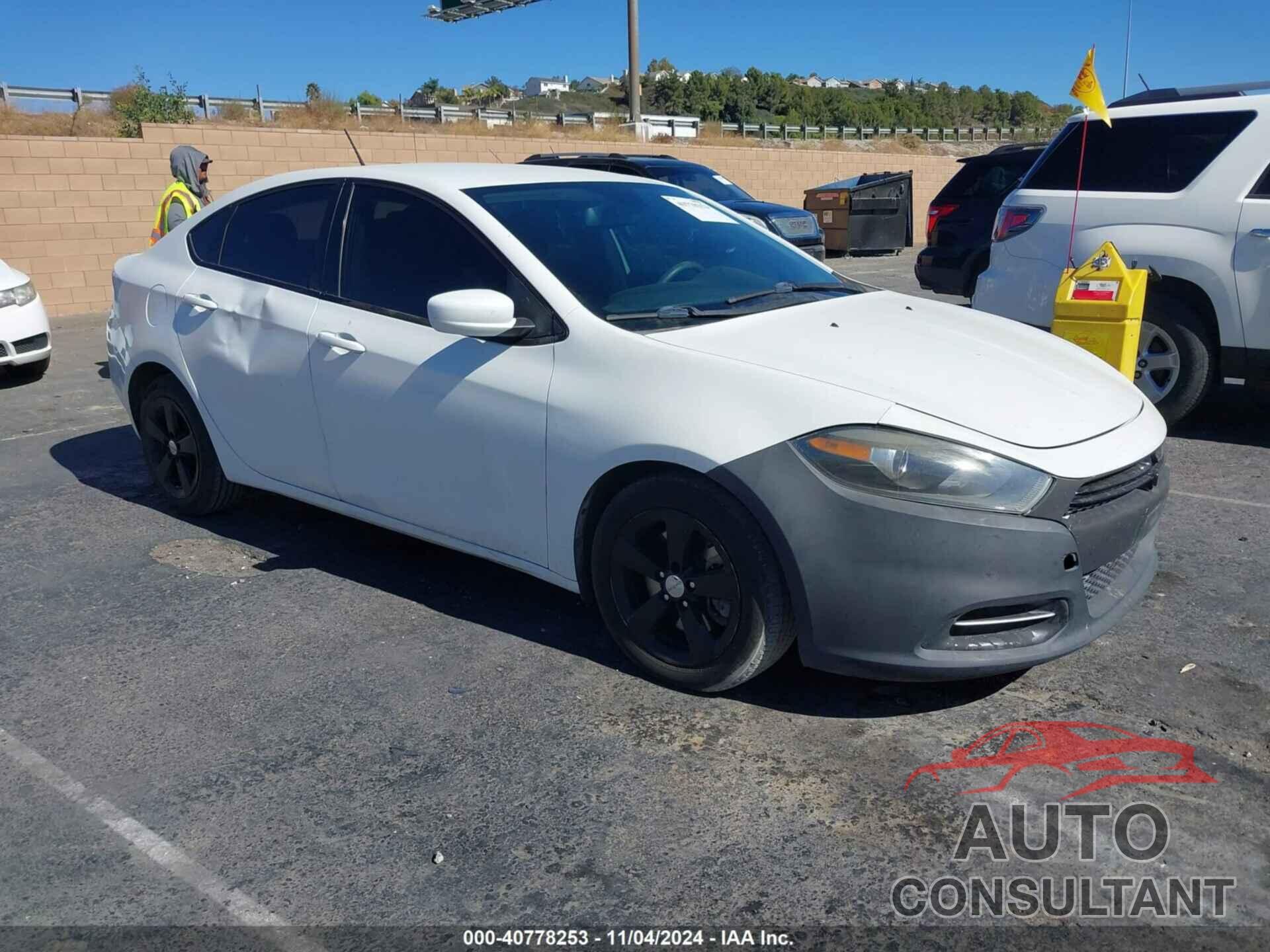 DODGE DART 2016 - 1C3CDFBA4GD629438