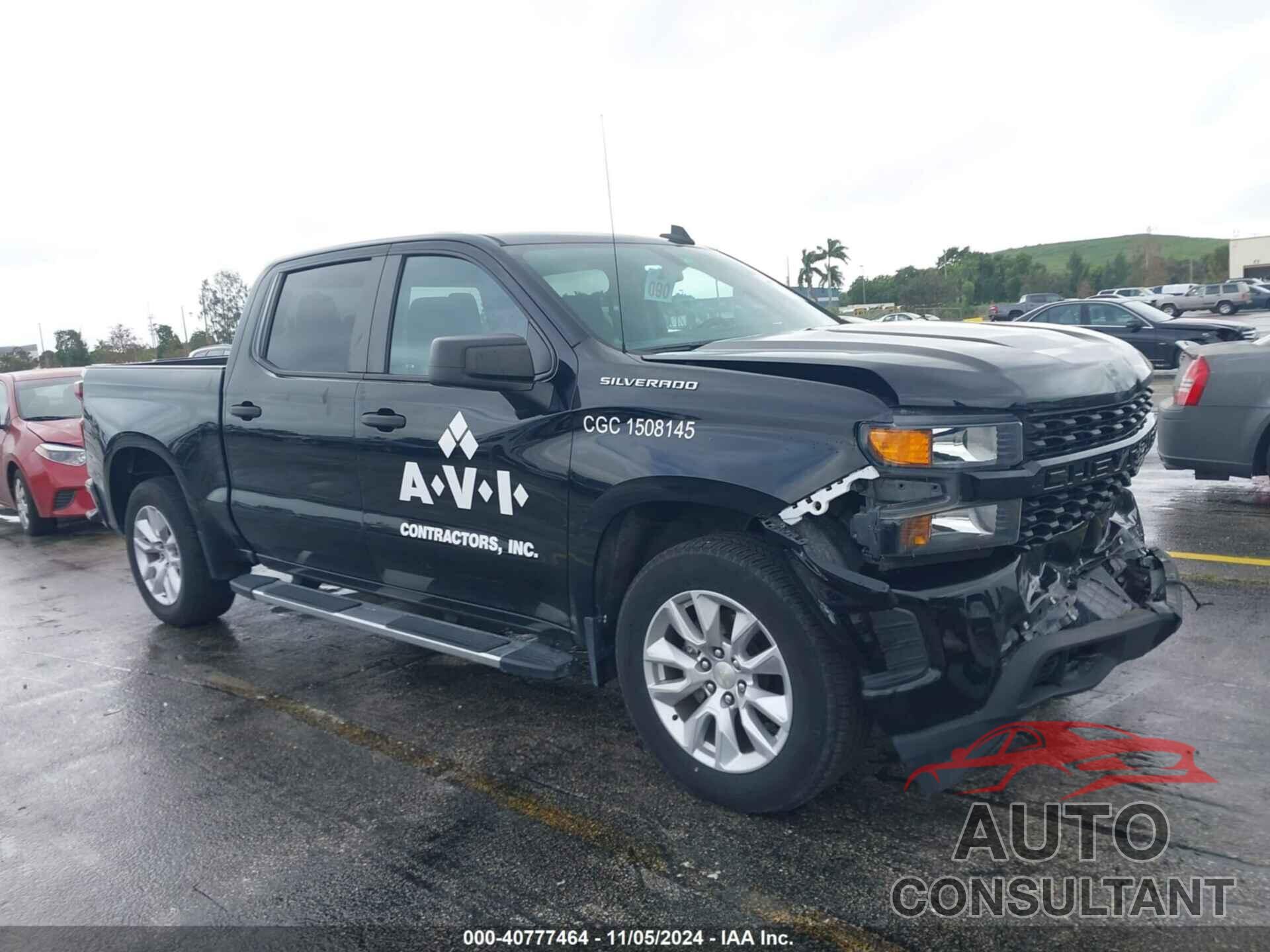 CHEVROLET SILVERADO 1500 2021 - 3GCPWBEK8MG421758