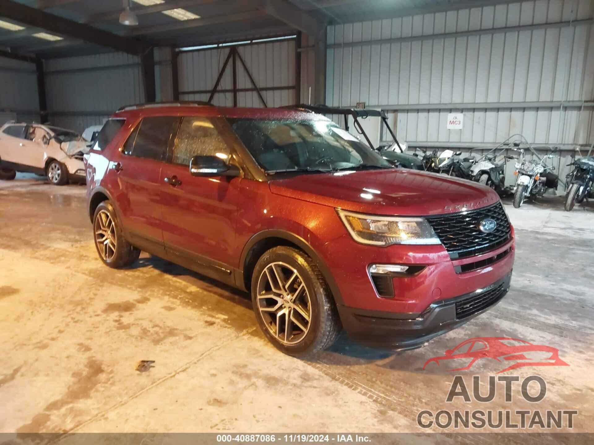 FORD EXPLORER 2018 - 1FM5K8GT4JGB75659