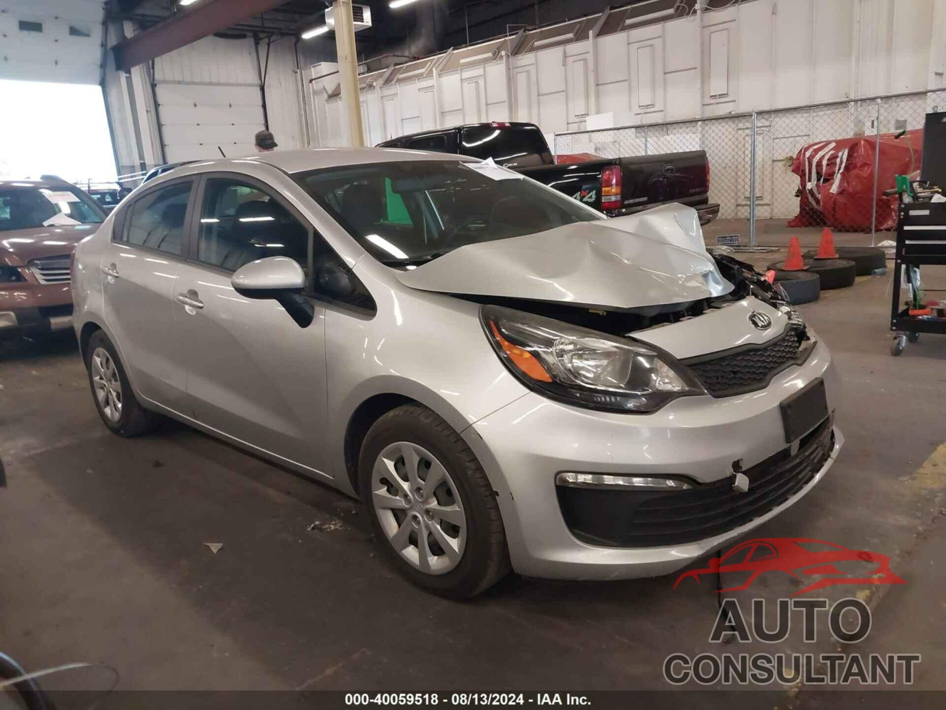 KIA RIO 2016 - KNADM4A36G6633757